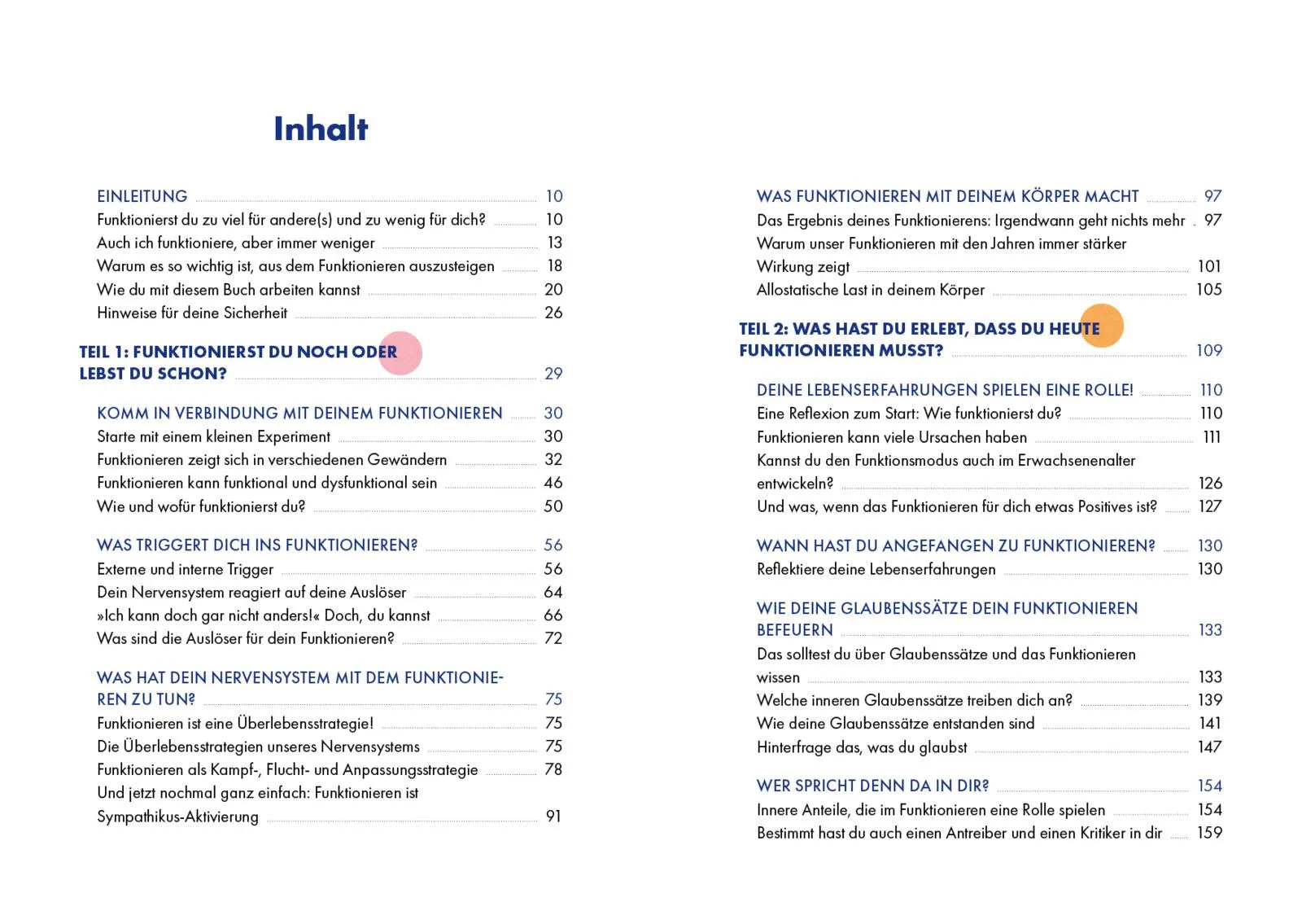 Innenansicht von 'Raus aus dem Funktionsmodus – zurück zu dir' - Taschenbuch