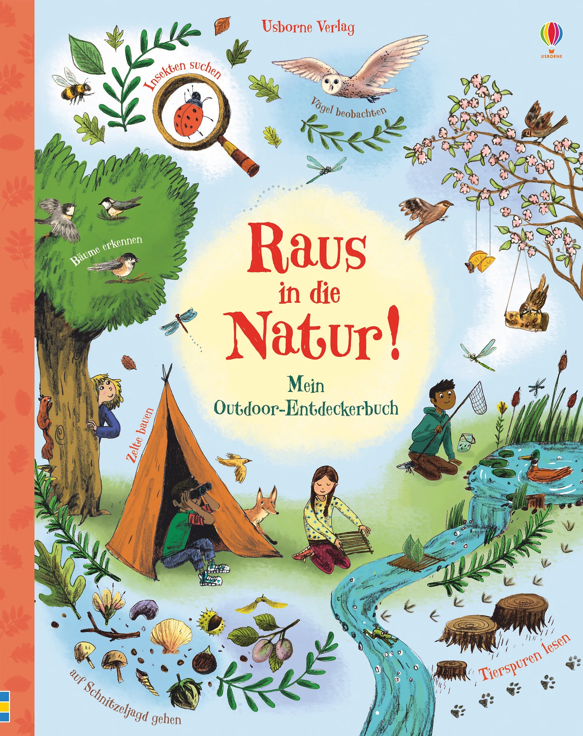 Buchcover von 'Raus in die Natur!' - Gebundene Ausgabe von Alice James