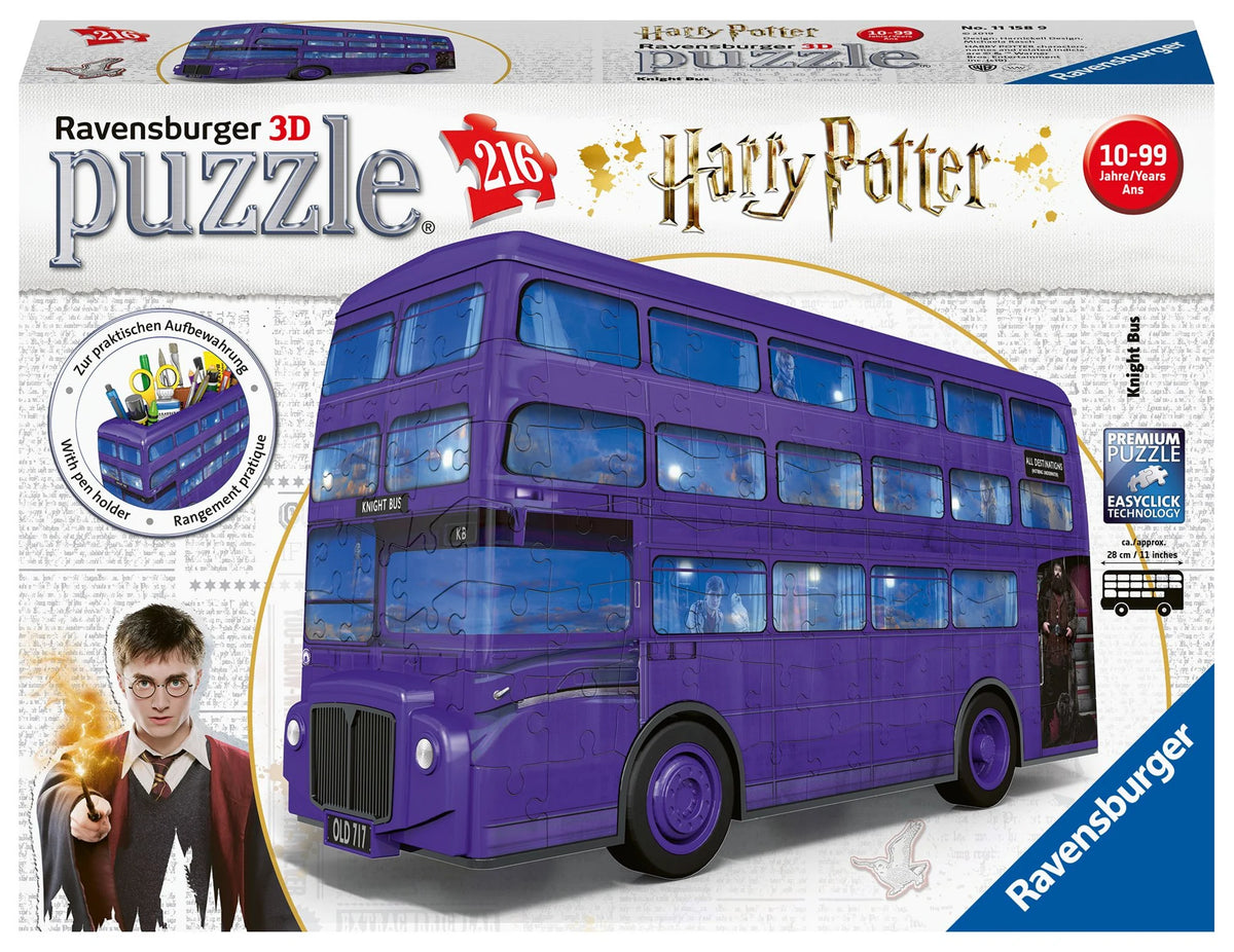 3D-Puzzle: 3D Puzzle Harry Potter Knight Bus