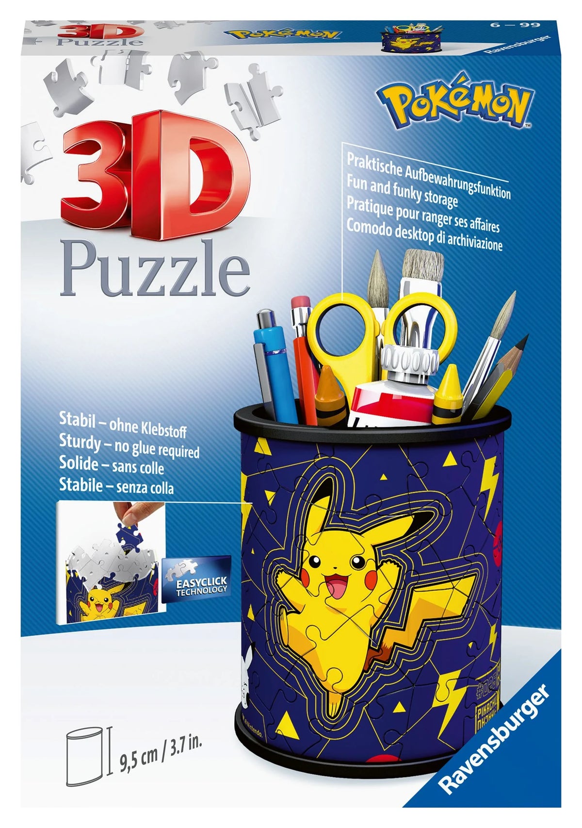 3D-Puzzle: 3D Puzzle Stiftehalter Pokémon