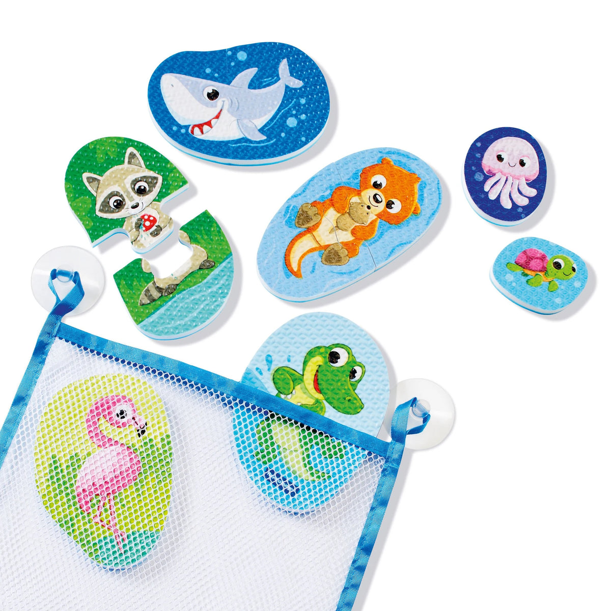 Puzzle: Play+ Mein erstes Bade-Puzzle: Tiere - ab 12 Monate