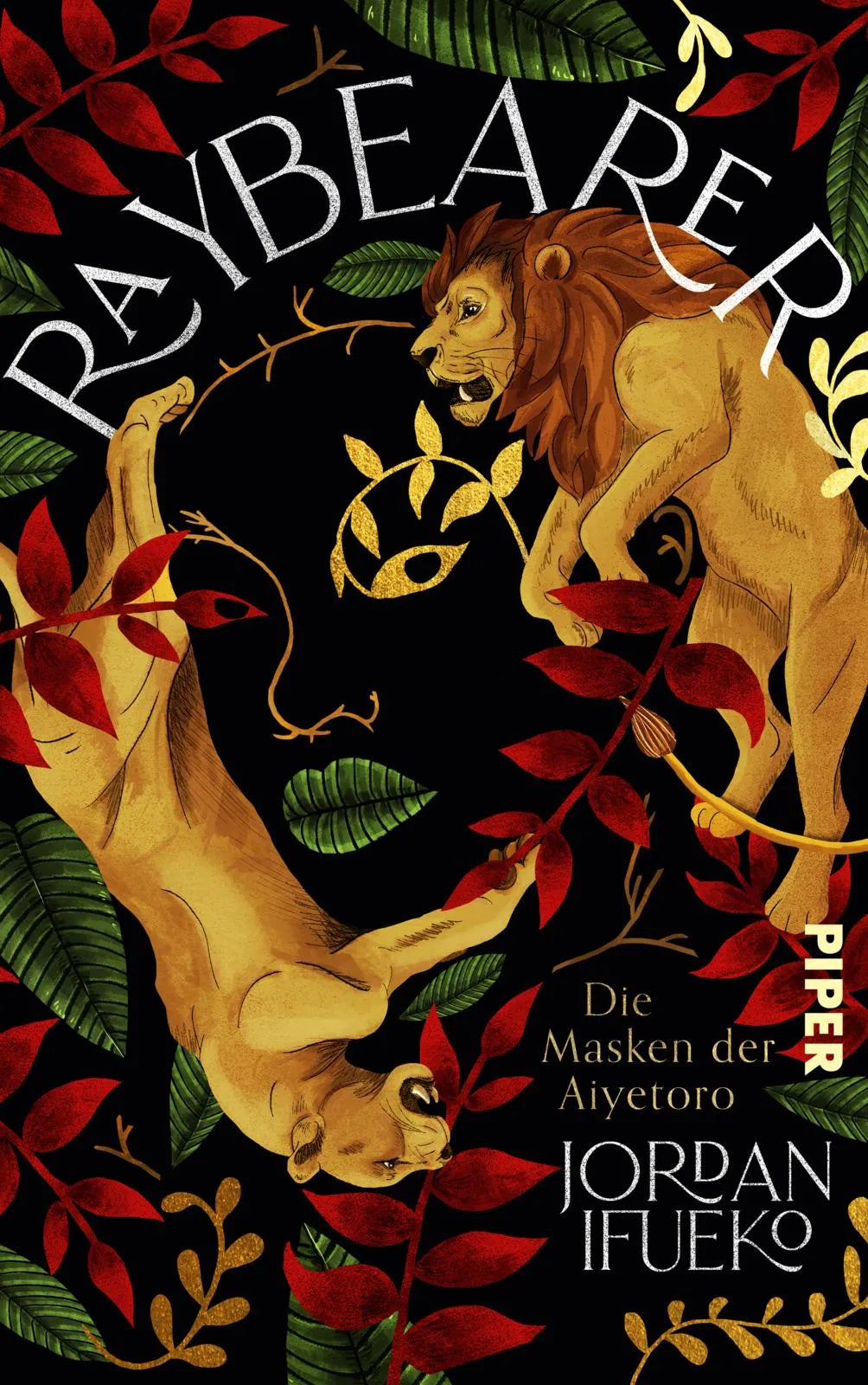 Buchcover von 'Raybearer – Die Masken der Aiyetoro' - Gebundene Ausgabe von Jordan Ifueko