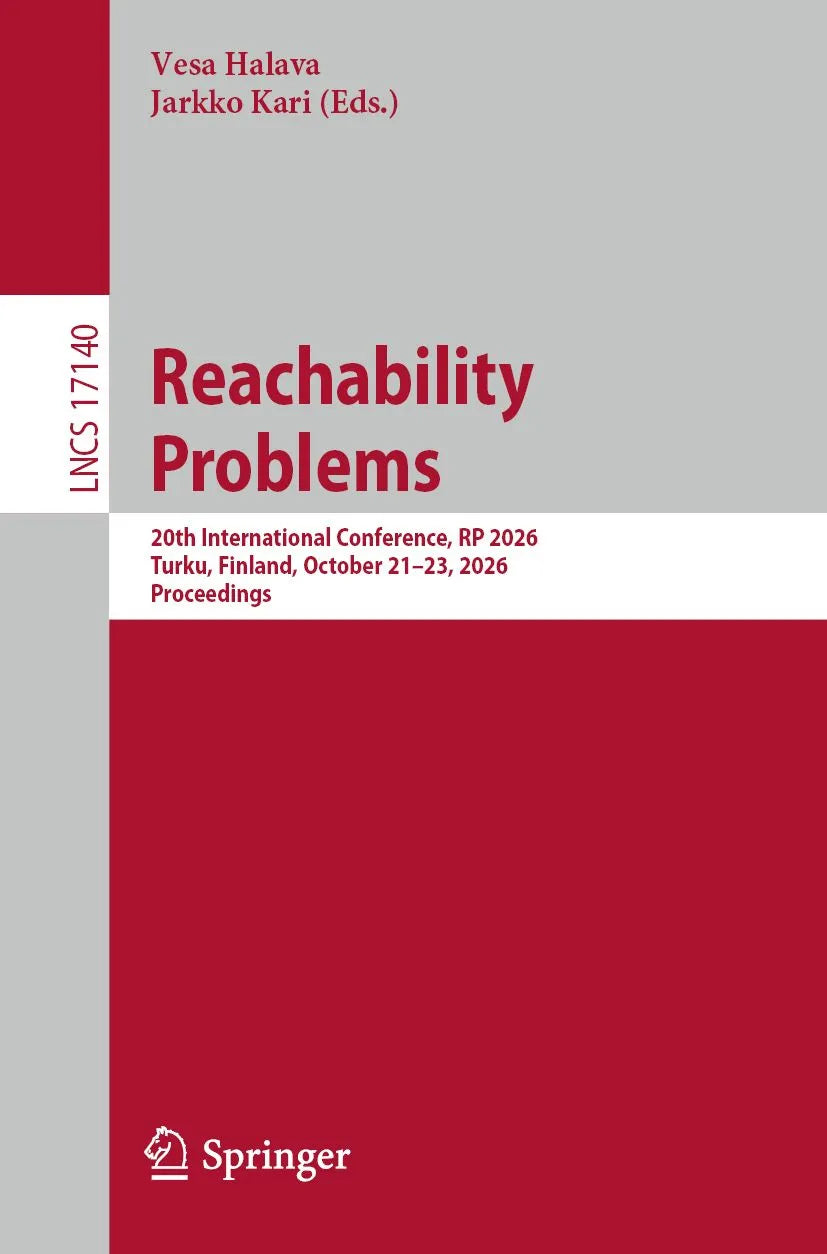 Cover: Reachability Problems (E-Book) von Vesa Halava