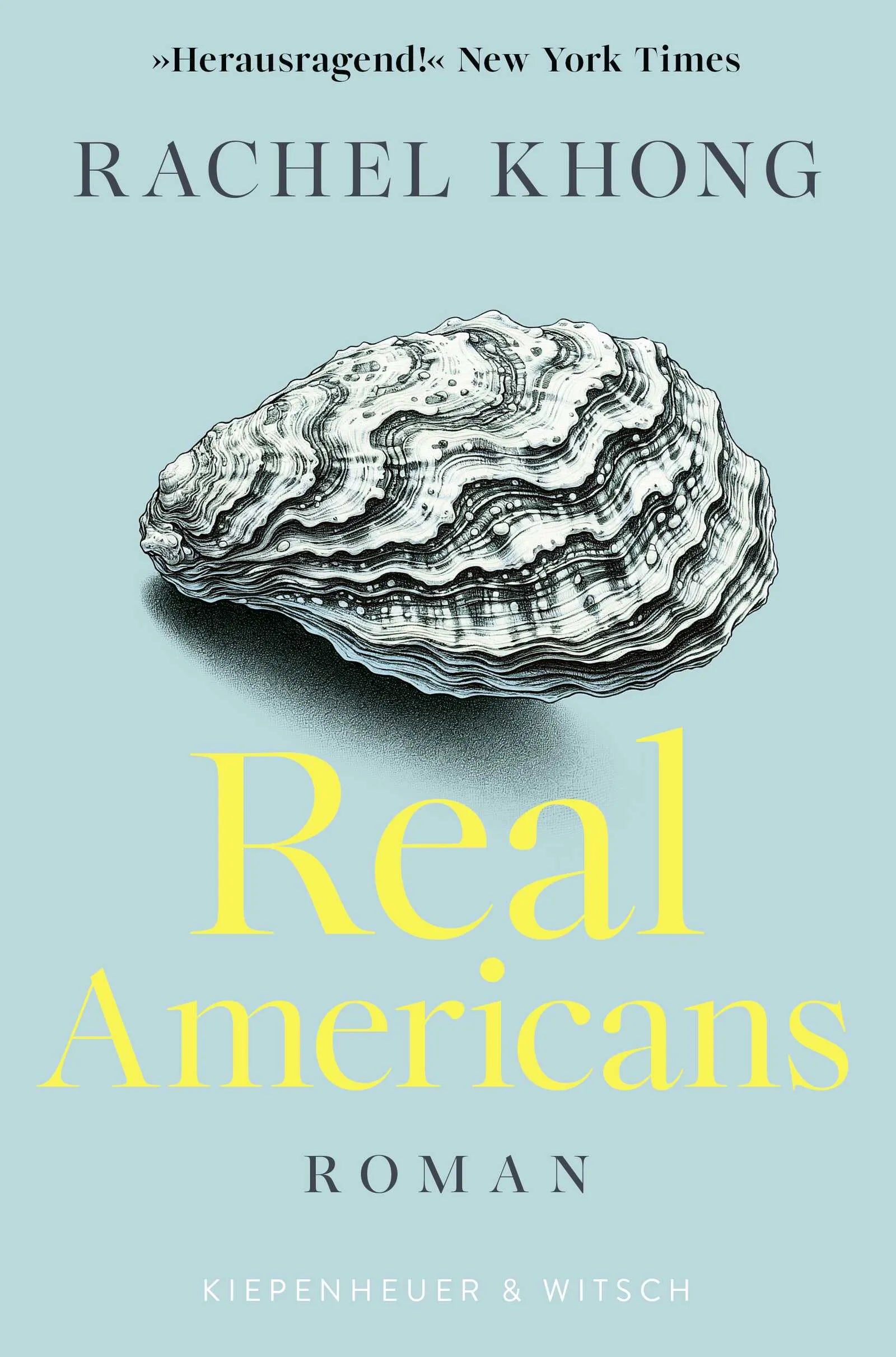 Buchcover von 'Real Americans' - Gebundene Ausgabe von Rachel Khong