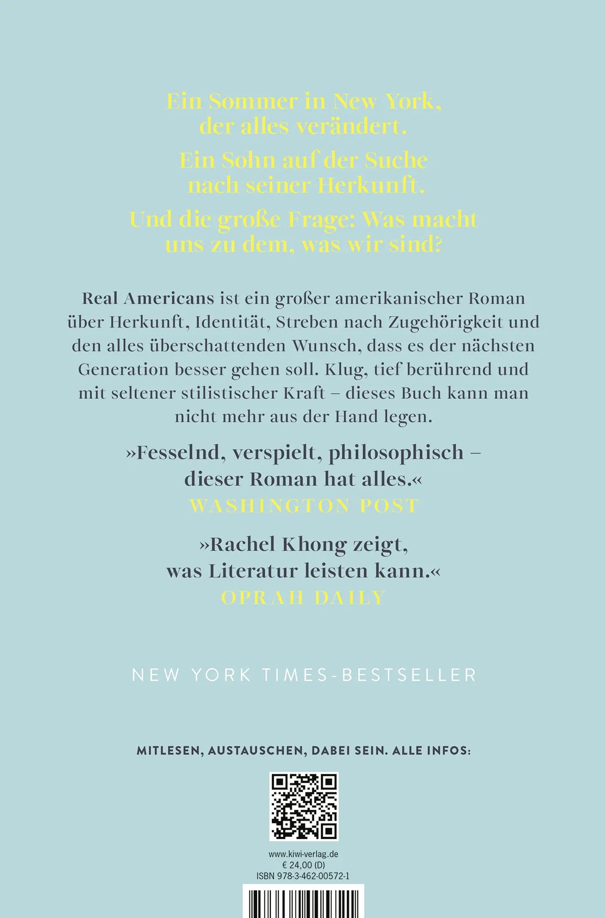 Rückseite: Real Americans (Hardcover)