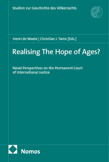 Cover: Realising The Hope of Ages? (E-Book)
