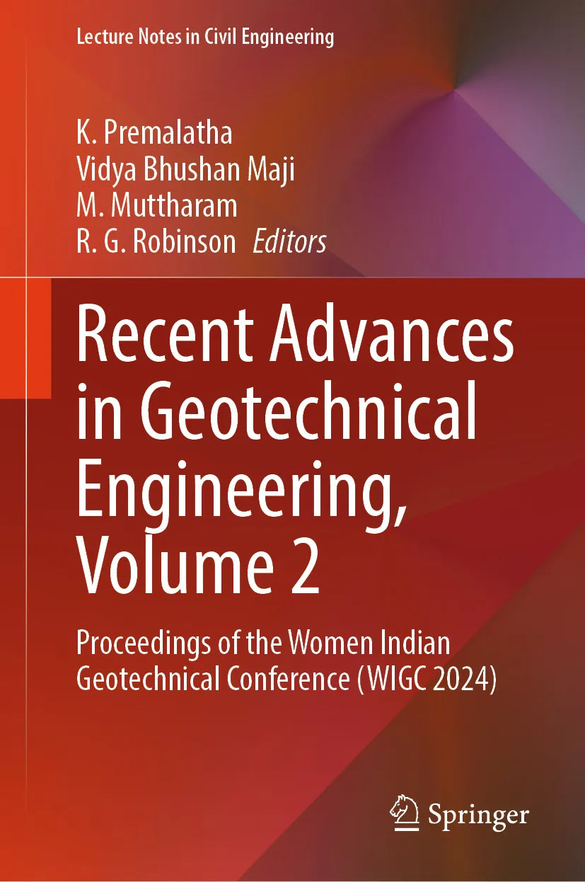 Cover: Recent Advances in Geotechnical Engineering, Volume 2 (E-Book)