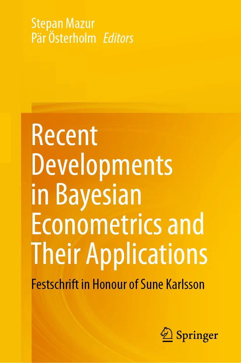 Cover: Recent Developments in Bayesian Econometrics and Their Applications (E-Book)