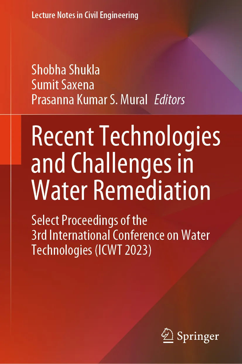 Cover: Recent Technologies and Challenges in Water Remediation (E-Book)