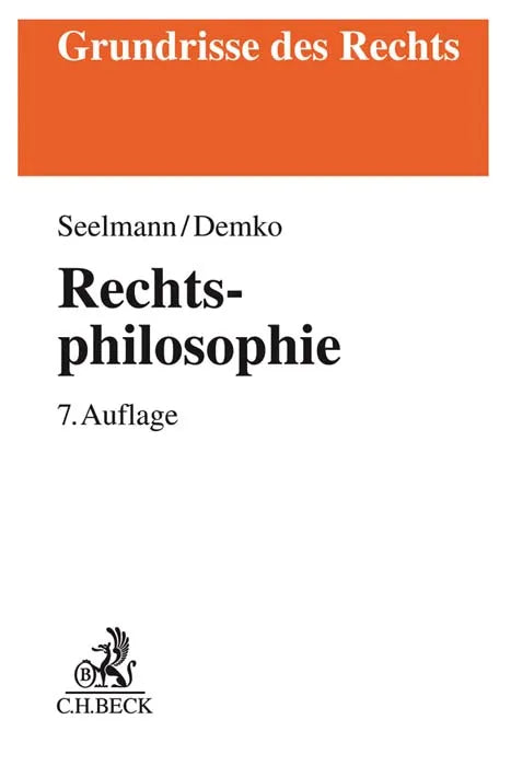 Buchcover von 'Rechtsphilosophie' - Taschenbuch von Kurt Seelmann
