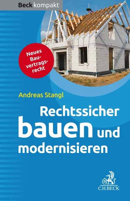 Buchcover von 'Rechtssicher bauen und modernisieren' - Taschenbuch von Andreas Stangl