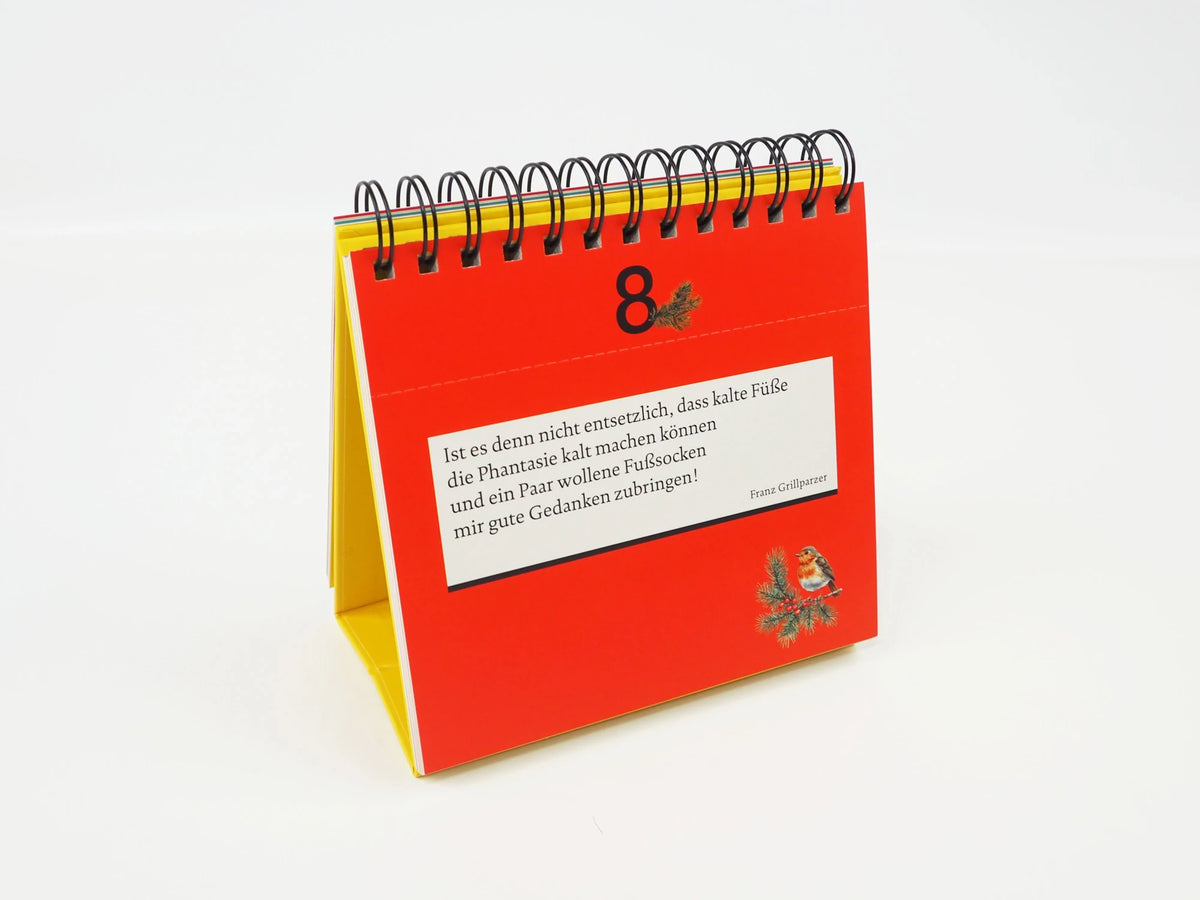 Reclams literarischer Adventskalender. Mit 31 Postkarten vom ersten Advent bis zum neuen Jahr – Ansicht