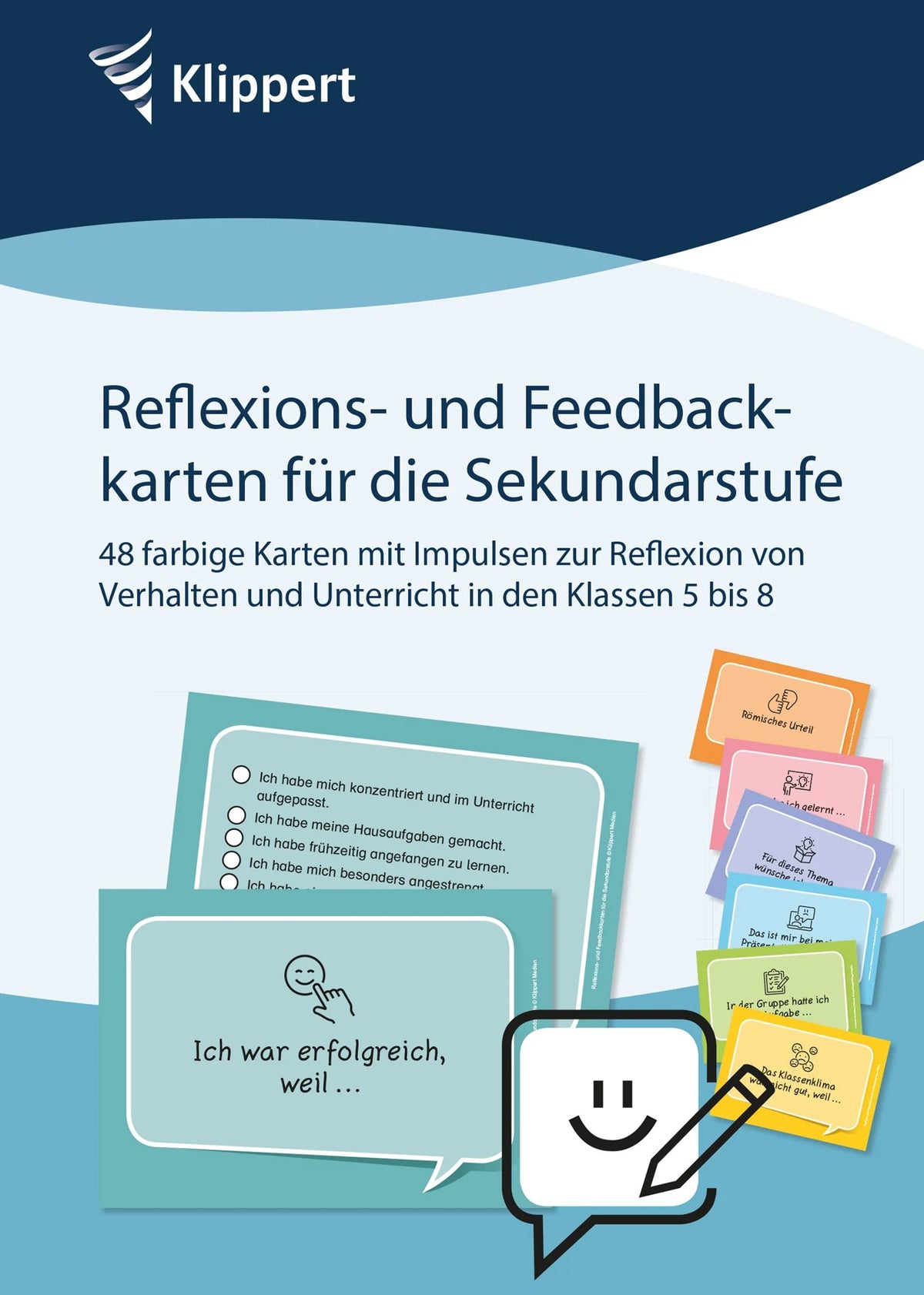Lernspiel: Reflexions- und Feedbackkarten Sekundarstufe