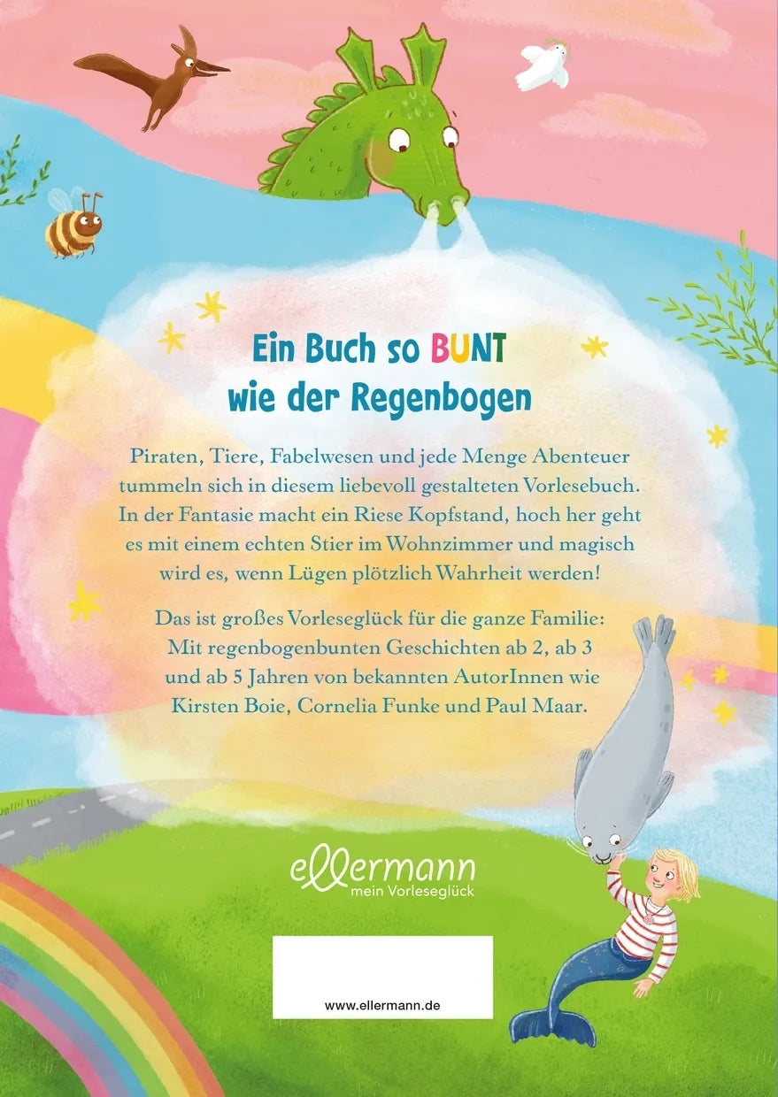 Rückseite: Regenbogenbunte Geschichten (Hardcover)