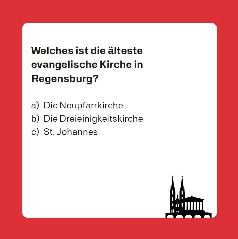 Regensburg-Quiz (Neuauflage) – Ansicht