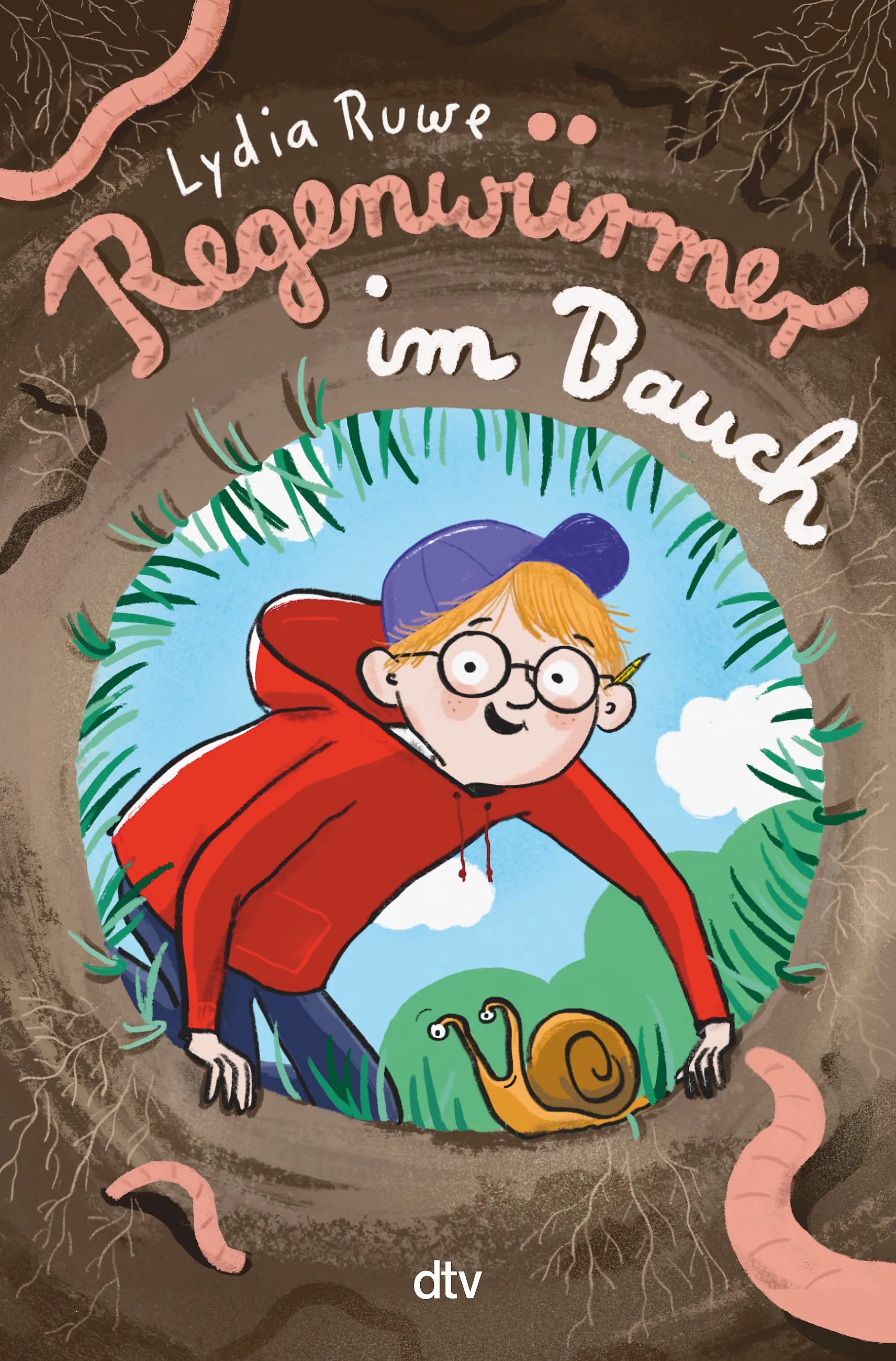 Buchcover von 'Regenwürmer im Bauch' - Gebundene Ausgabe von Lydia Ruwe