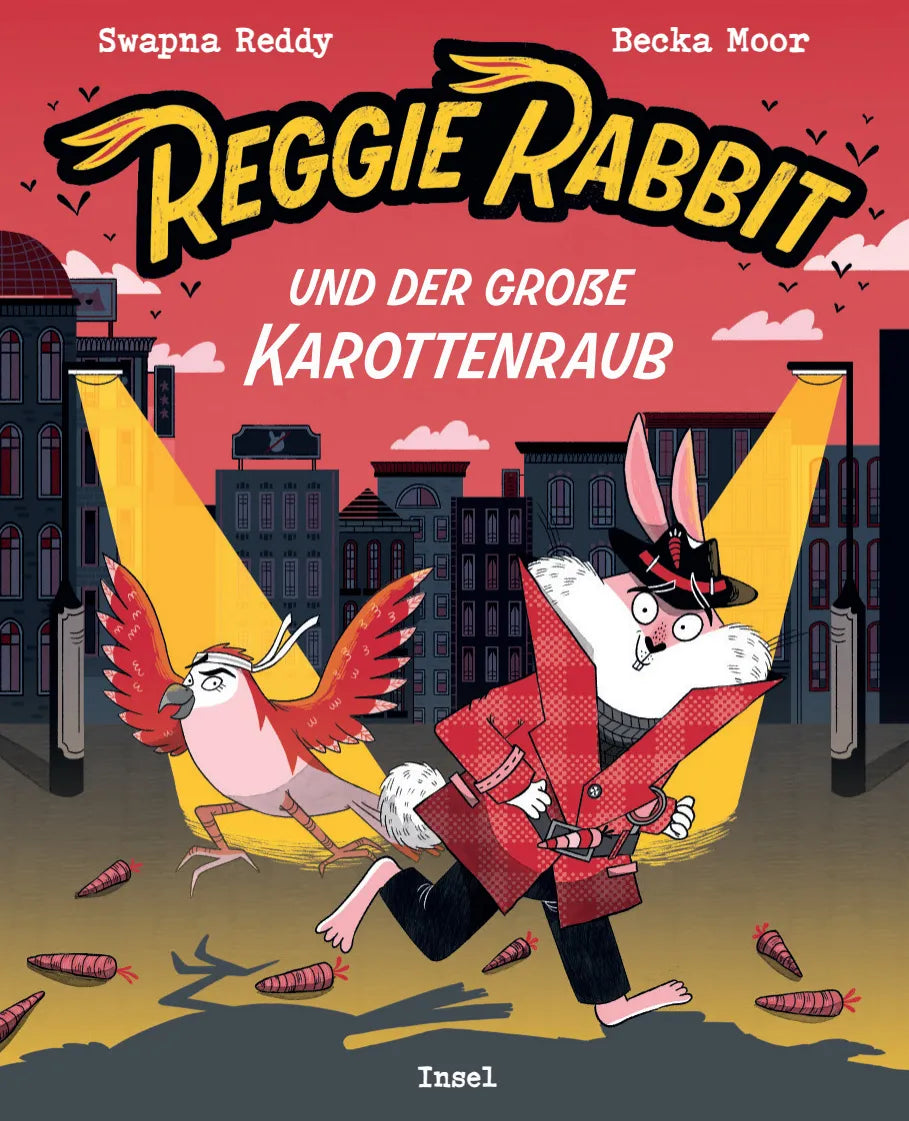 Cover: Reggie Rabbit und der große Karottenraub (Hardcover) von Swapna Reddy