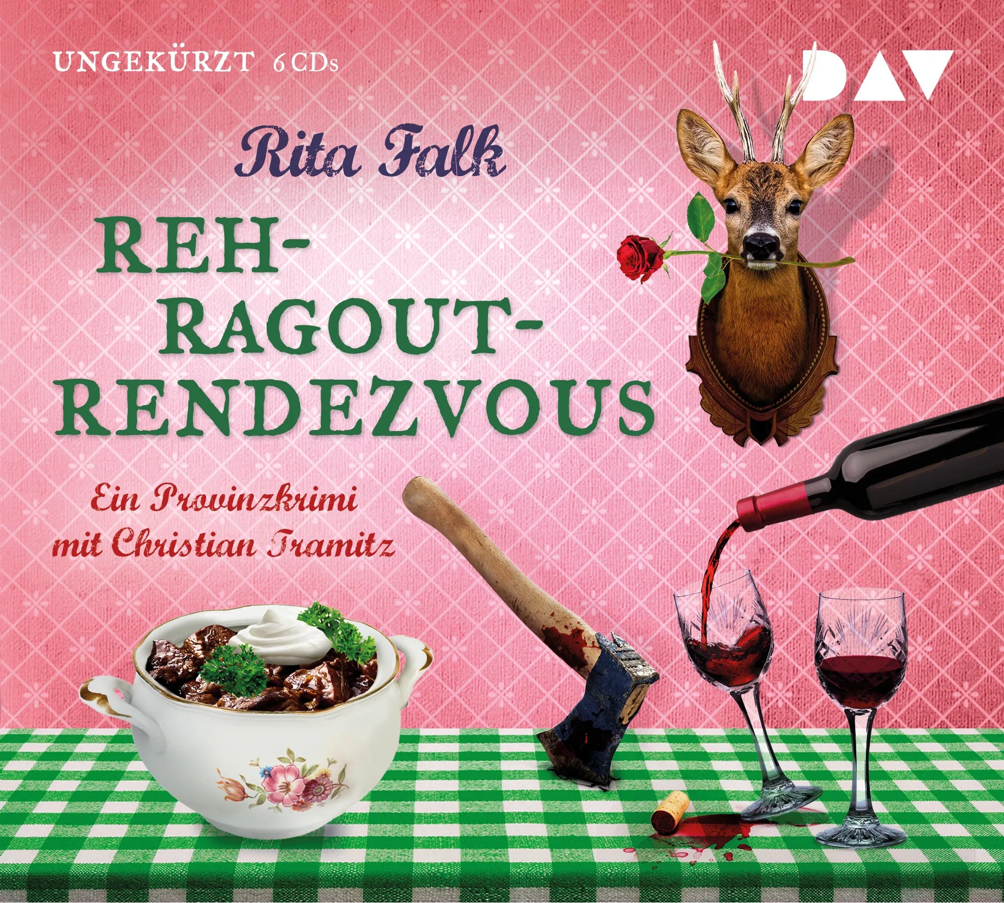 Buchcover von 'Rehragout-Rendezvous' - Hörbuch (CD) von Rita Falk