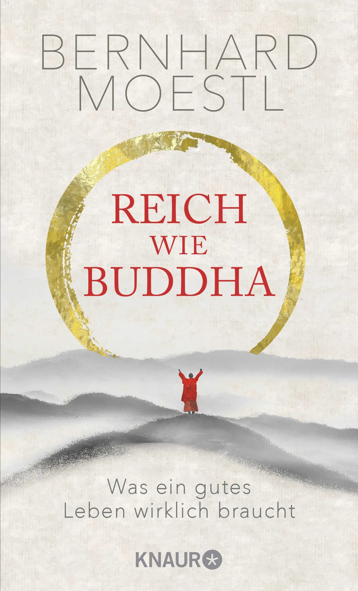 Buchcover von 'Reich wie Buddha' - Gebundene Ausgabe von Bernhard Moestl