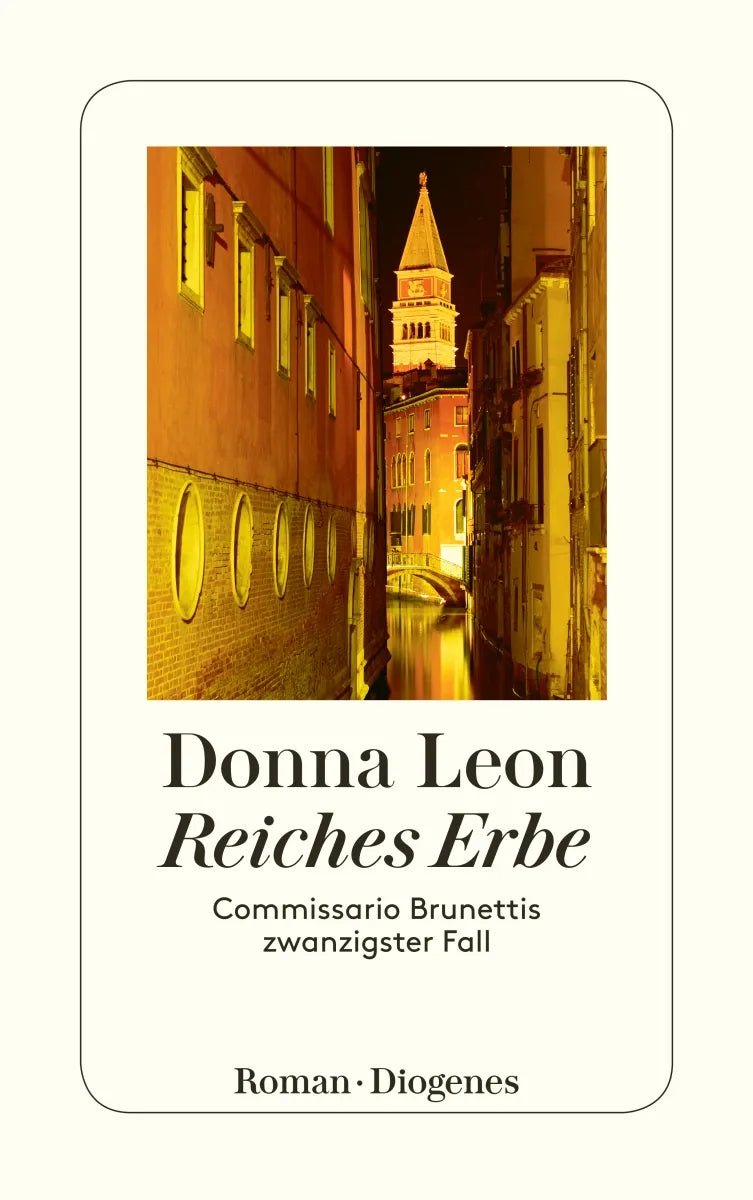 Buchcover von 'Reiches Erbe' - Taschenbuch von Donna Leon