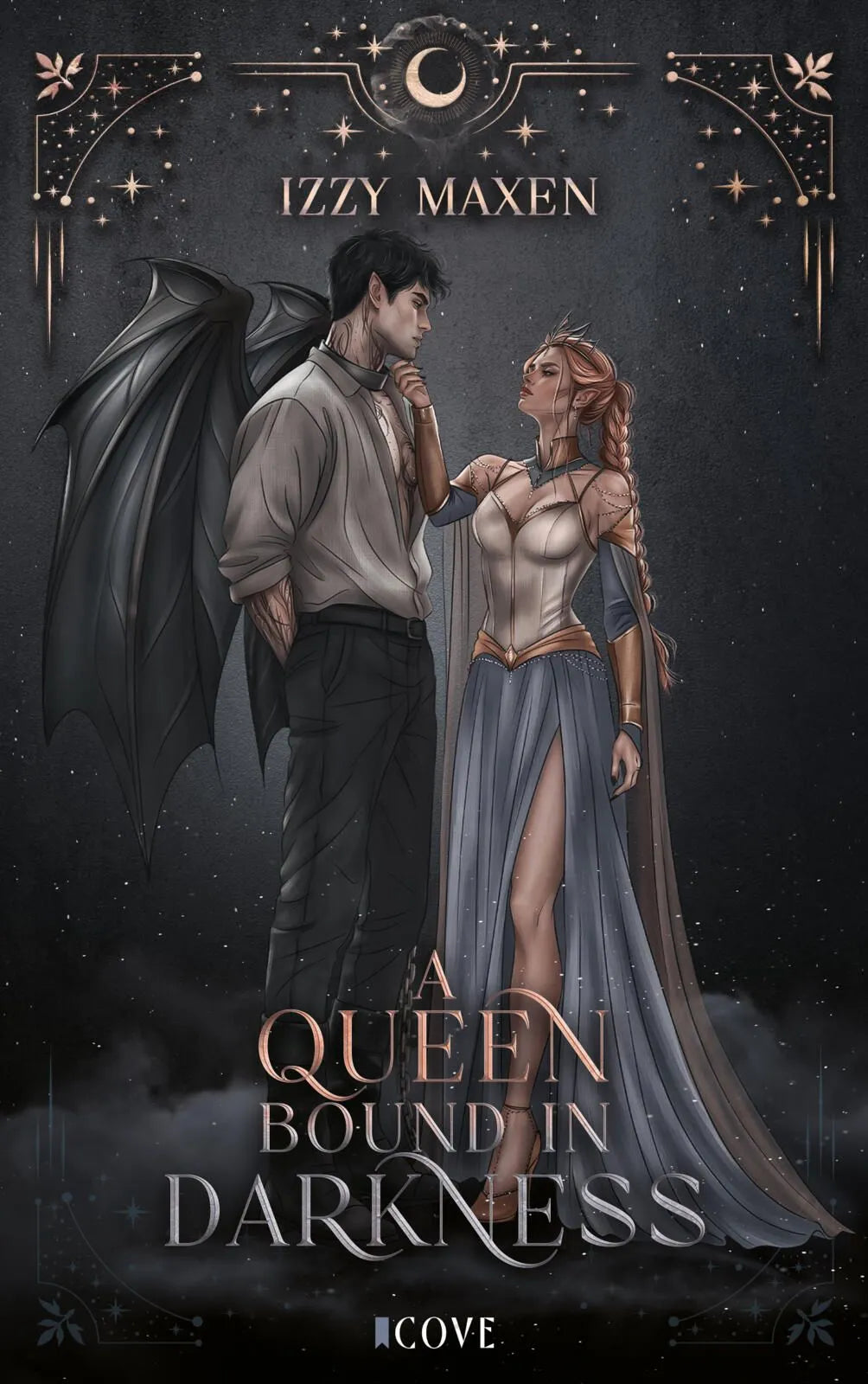Cover: Reign of the Fallen 1: A Queen Bound in Darkness (Taschenbuch) von Izzy Maxen