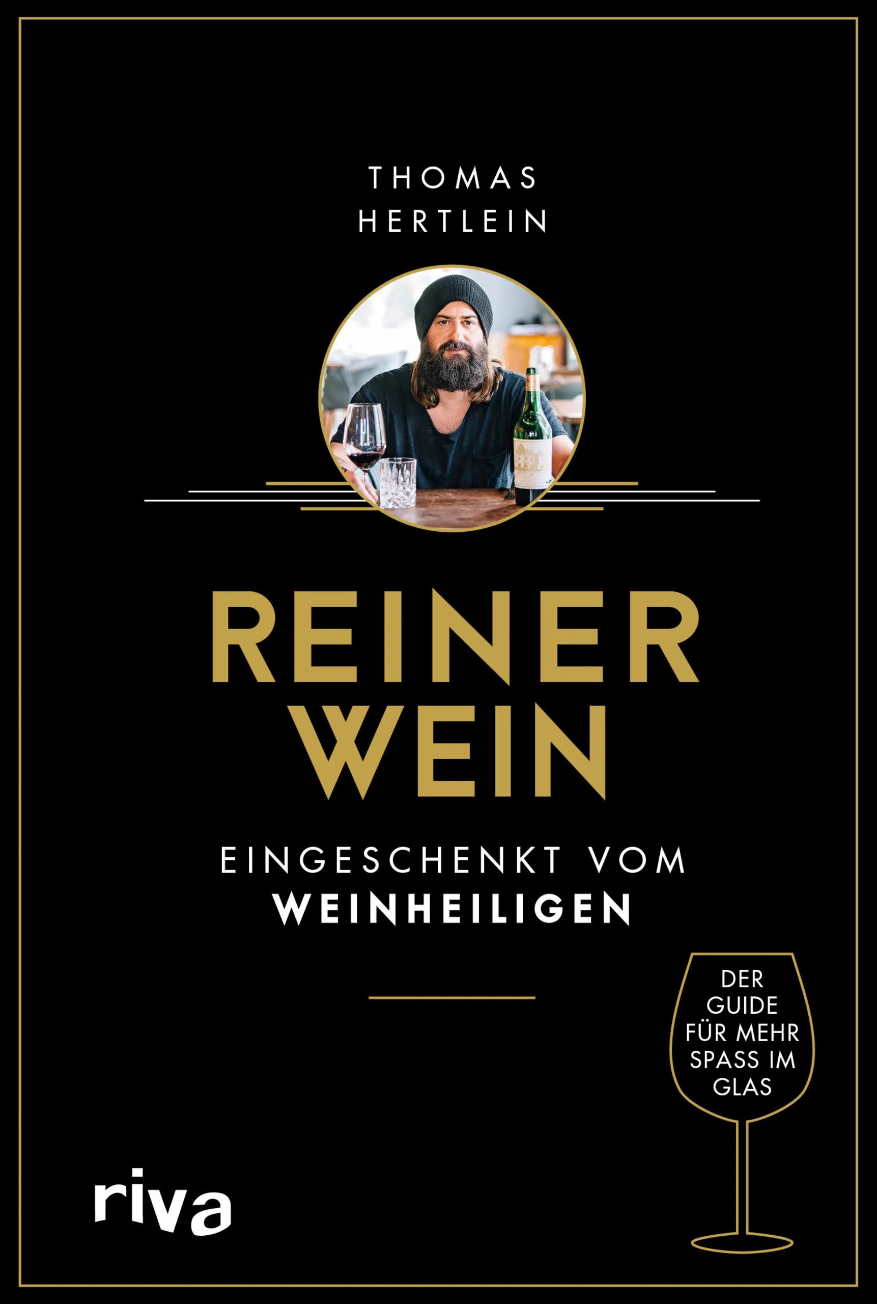 Buchcover von 'Reiner Wein' - Gebundene Ausgabe von Thomas Hertlein