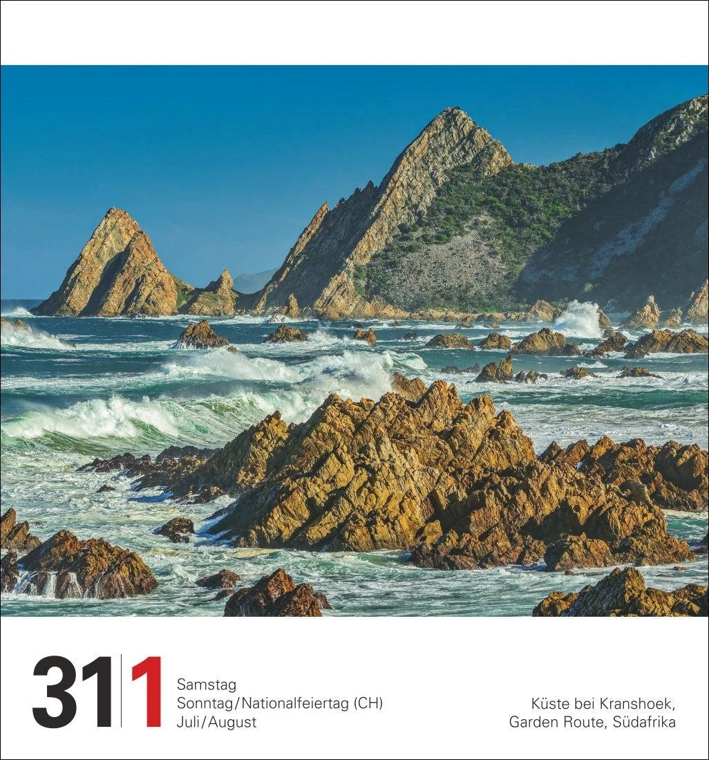 Reise Tagesabreißkalender 2027 - Kulturkalender - Städte, Menschen, Landschaften – Ansicht