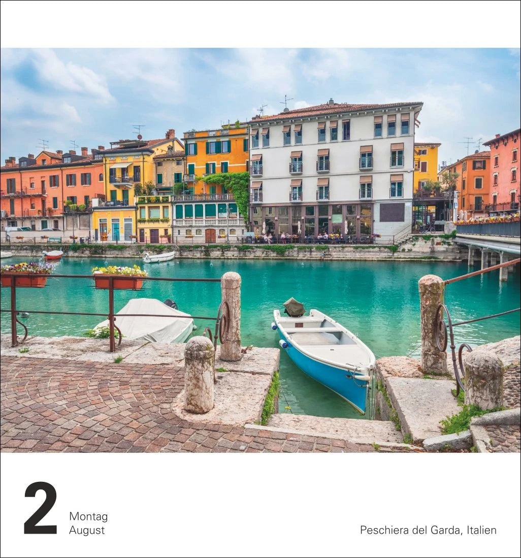 Reise Tagesabreißkalender 2027 - Kulturkalender - Städte, Menschen, Landschaften – Ansicht