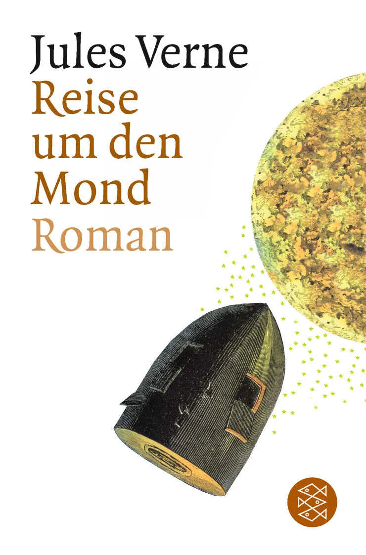 Buchcover von 'Reise um den Mond' - Taschenbuch von Jules Verne
