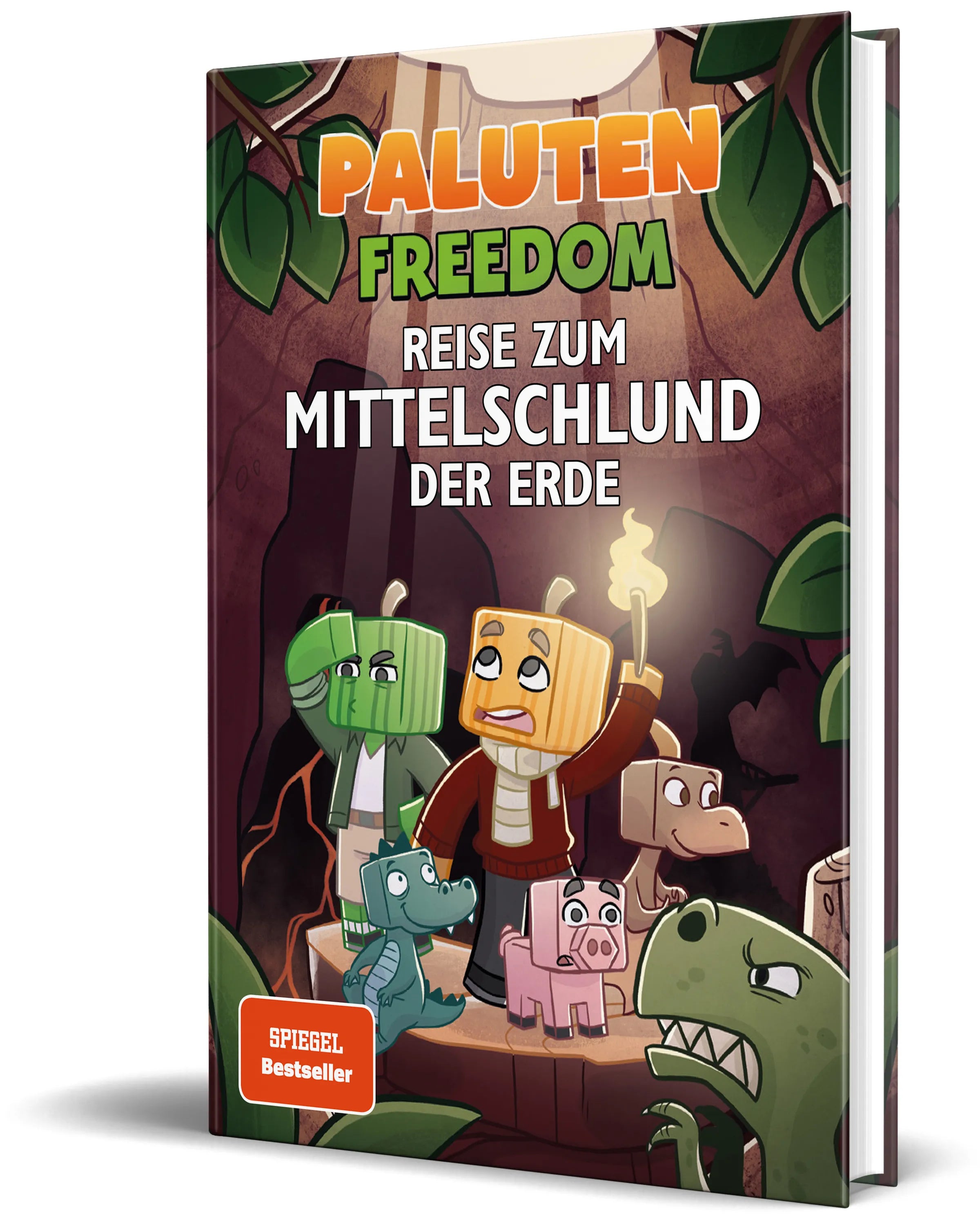 Buchcover von 'Reise zum Mittelschlund der Erde' - Gebundene Ausgabe von Paluten