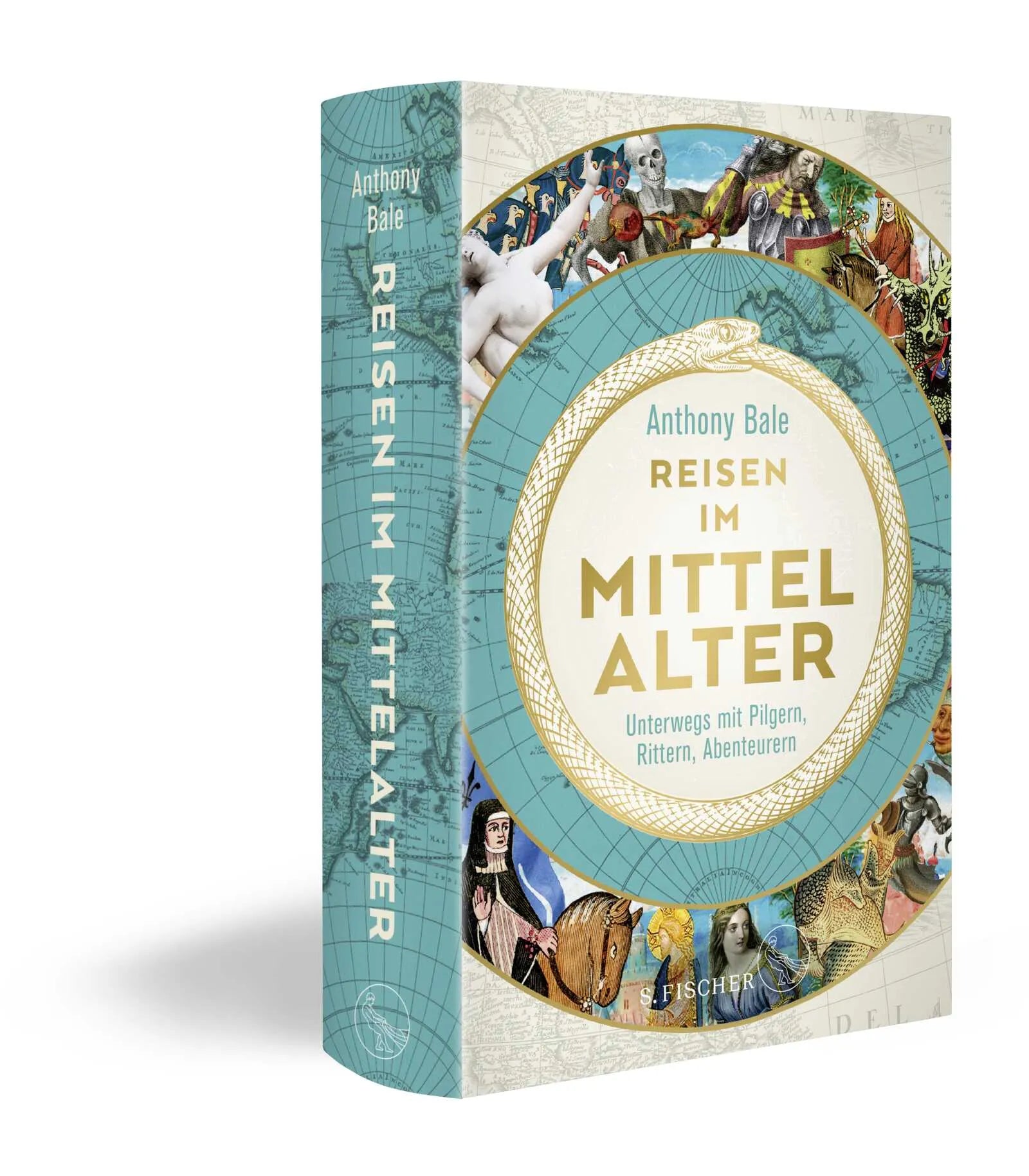 Buchcover von 'Reisen im Mittelalter' - Gebundene Ausgabe von Anthony Bale
