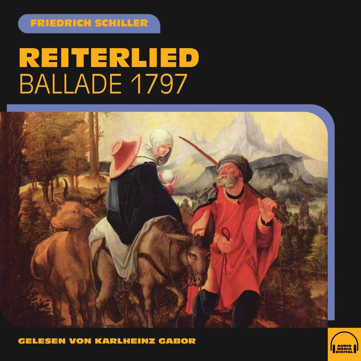 Cover: Reiterlied (Hörbuch Download) von Friedrich Schiller
