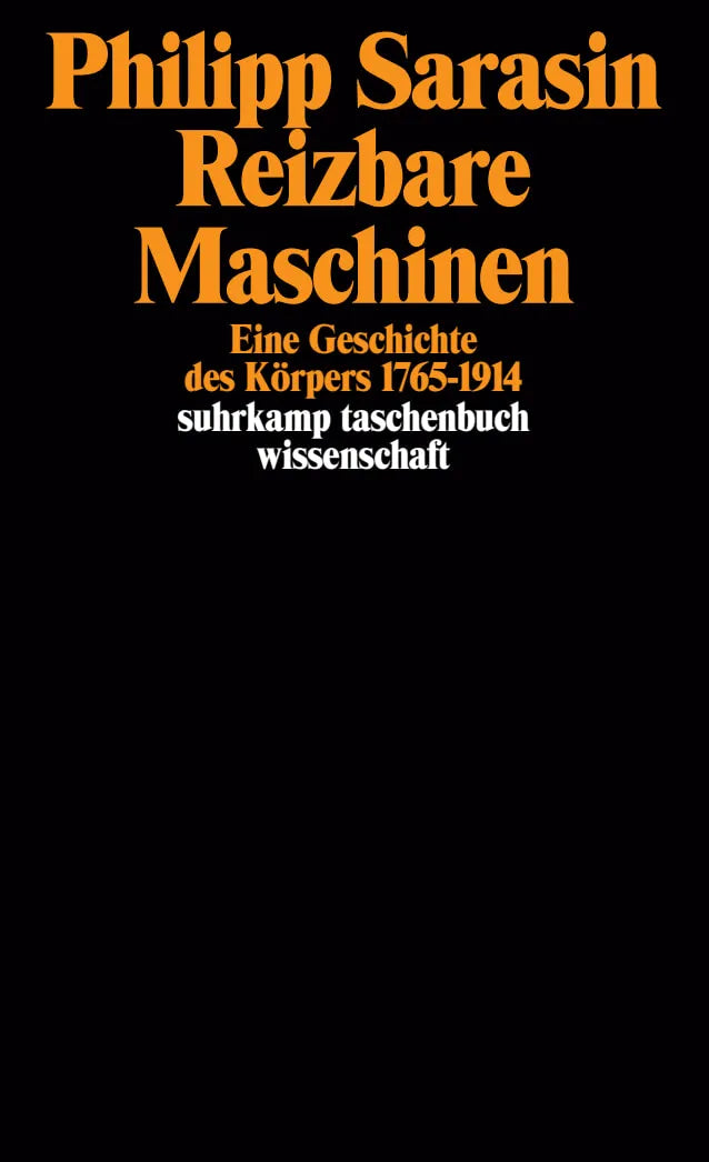 Buchcover von 'Reizbare Maschinen' - Taschenbuch von Philipp Sarasin