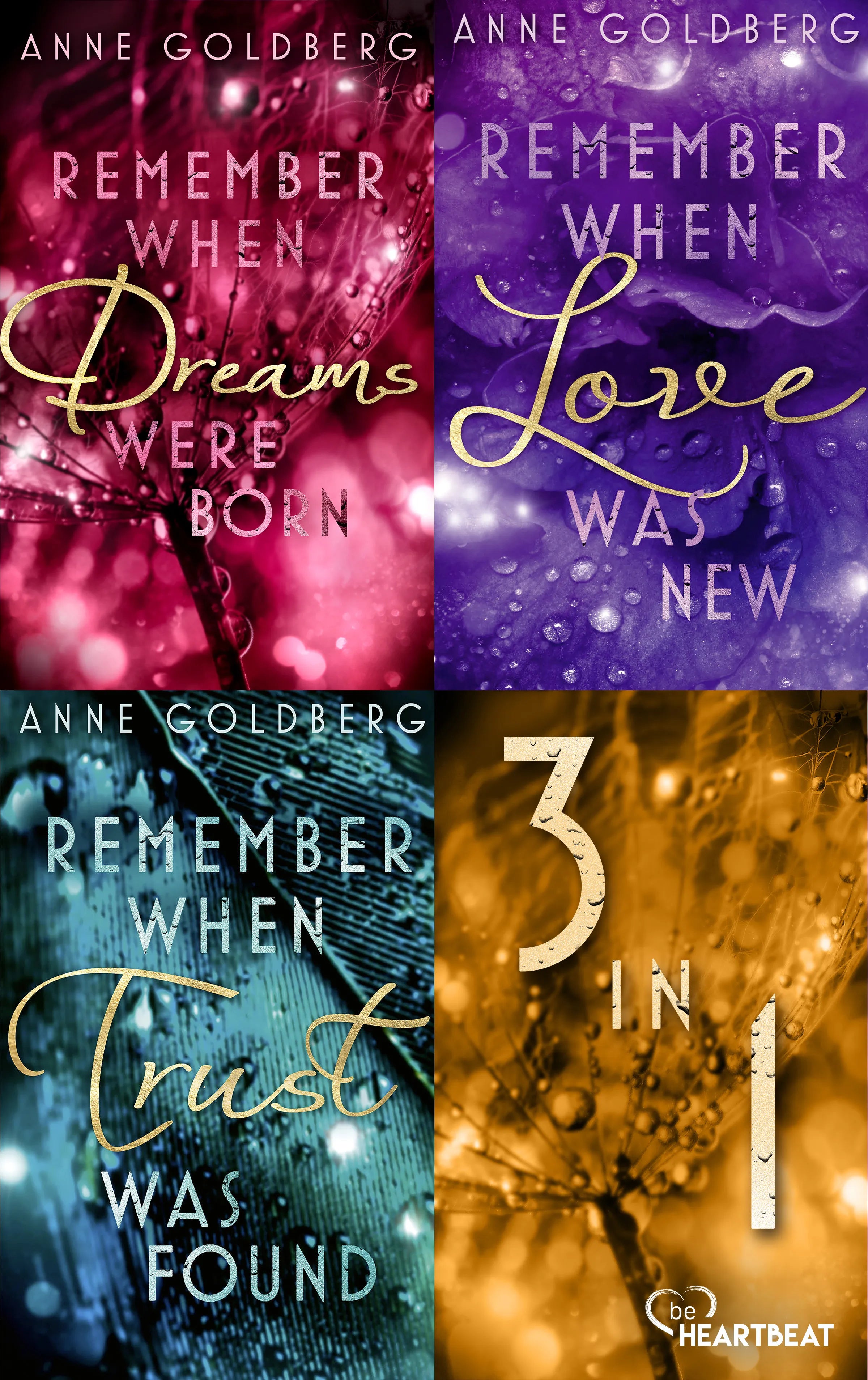 Cover: Remember when ... - Die komplette Trilogie (E-Book) von Anne Goldberg