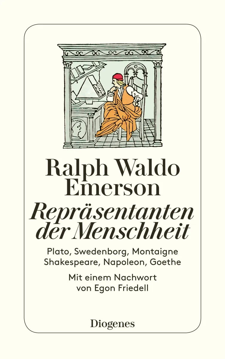 Buchcover von 'Repräsentanten der Menschheit' - Taschenbuch von Ralph Waldo Emerson