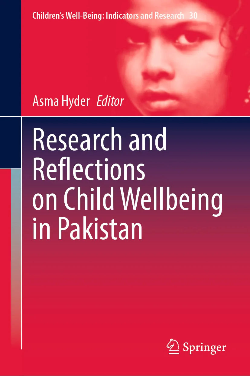 Cover: Research and Reflections on Child Wellbeing in Pakistan (E-Book)