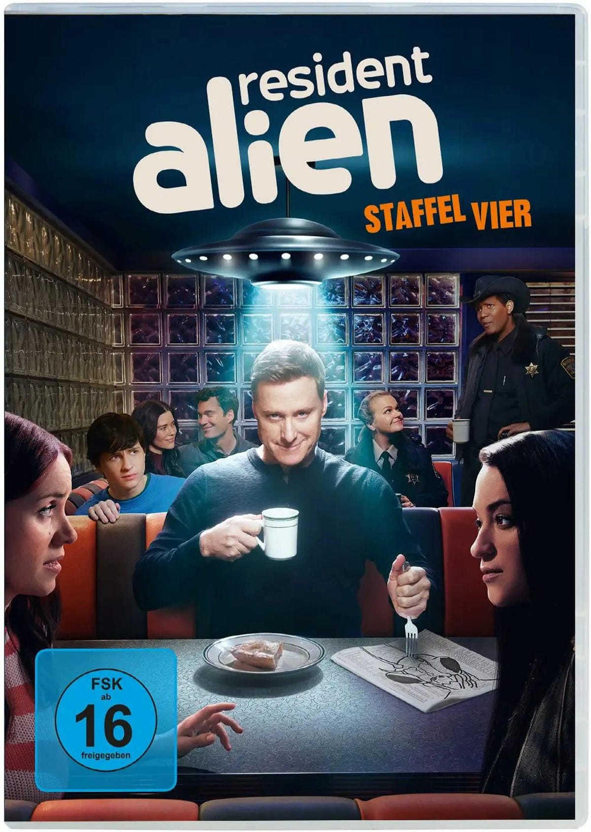 Resident Alien Staffel 4 DVD Cover – Vorderseitenmotiv