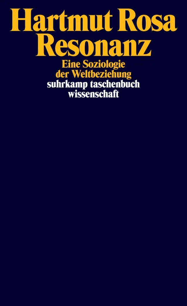 Buchcover von 'Resonanz' - Taschenbuch von Hartmut Rosa