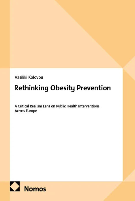 Cover: Rethinking Obesity Prevention (E-Book) von Vasiliki Kolovou