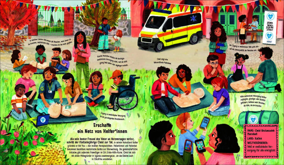 Produktansicht: Rette die Welt mit deiner Idee (Gebundene Ausgabe)