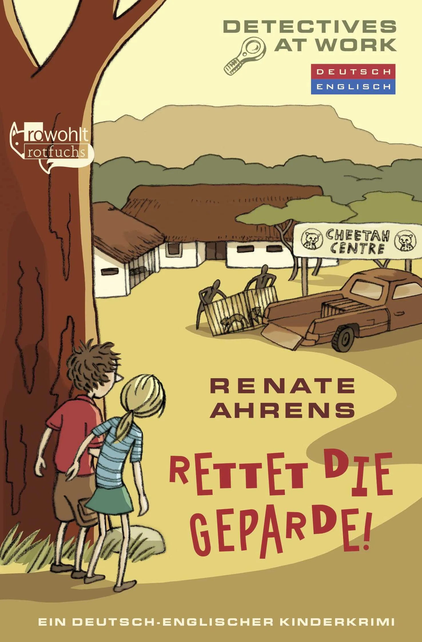 Buchcover von 'Rettet die Geparde!' - Taschenbuch von Renate Ahrens