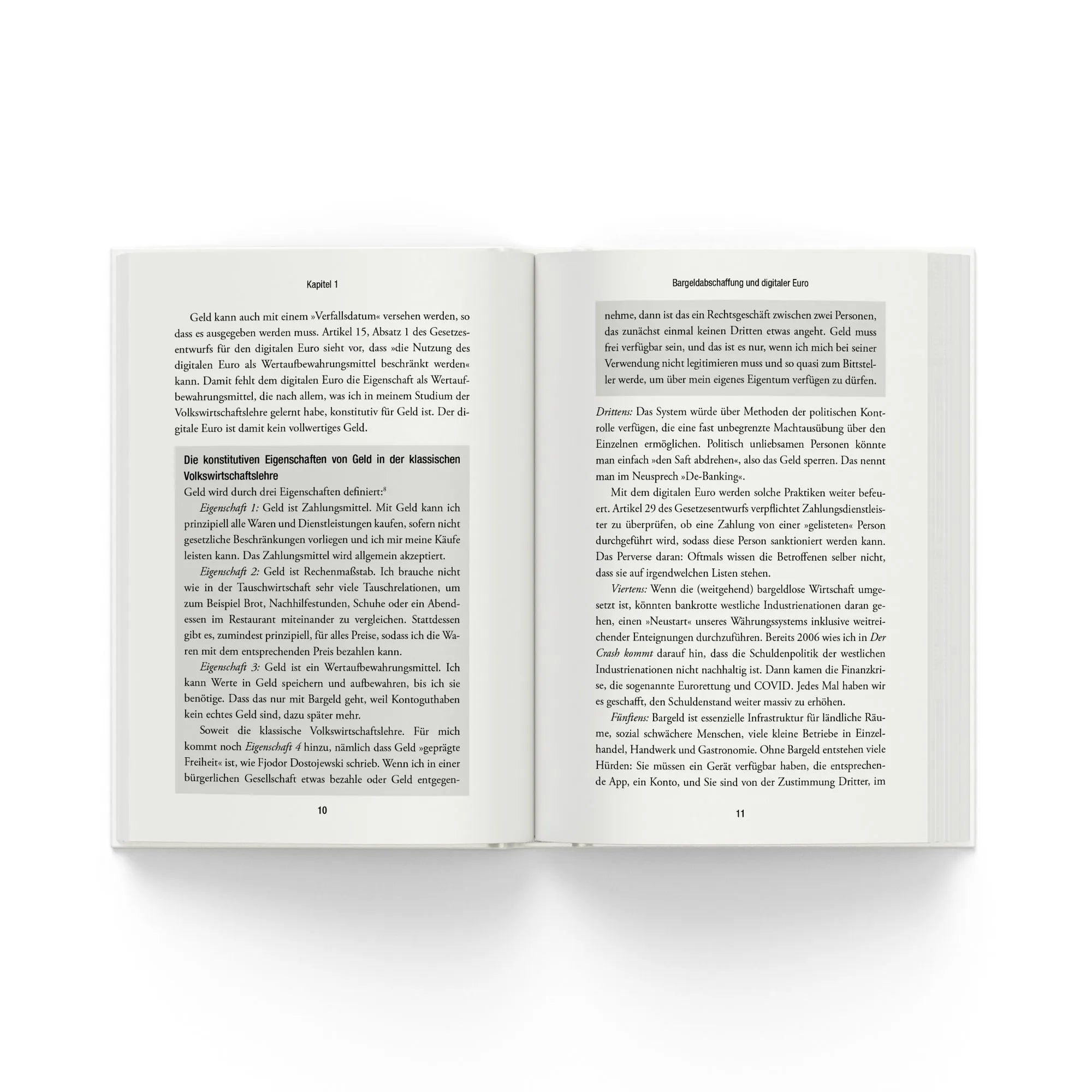 Detailansicht: Rettet unser Bargeld (Taschenbuch)