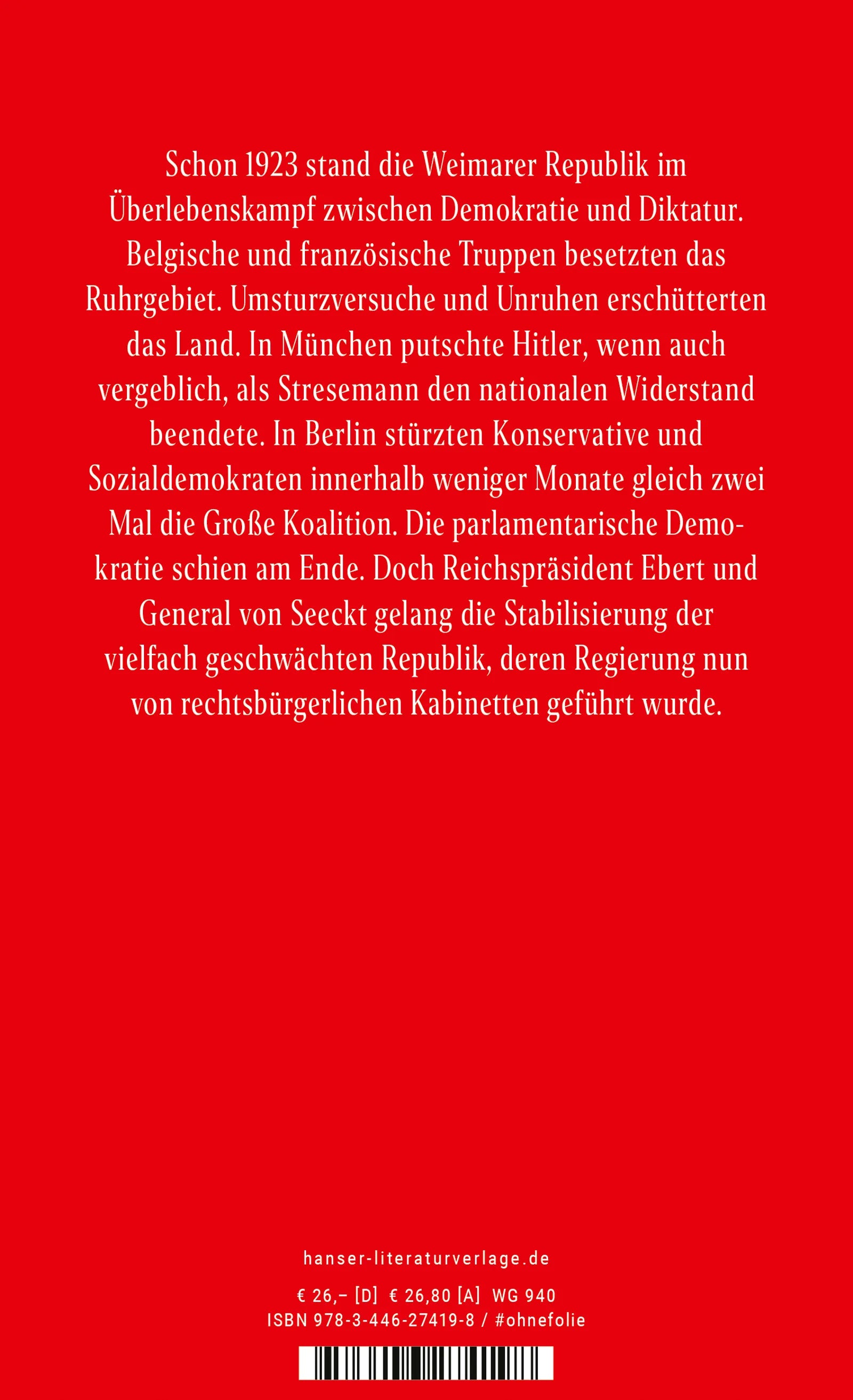 Abbildung von 'Rettung der Republik?'