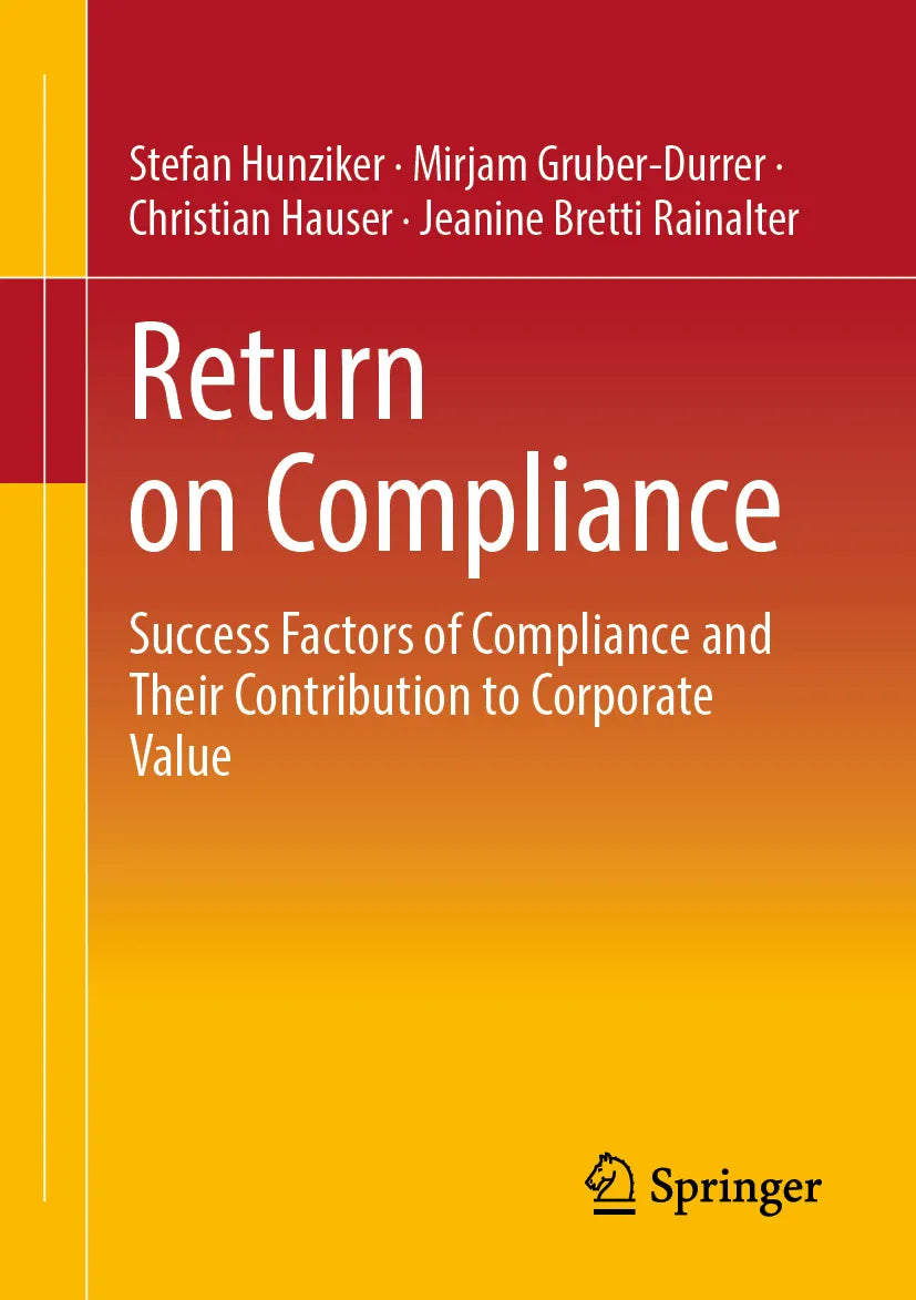 Cover: Return on Compliance (E-Book) von Stefan Hunziker