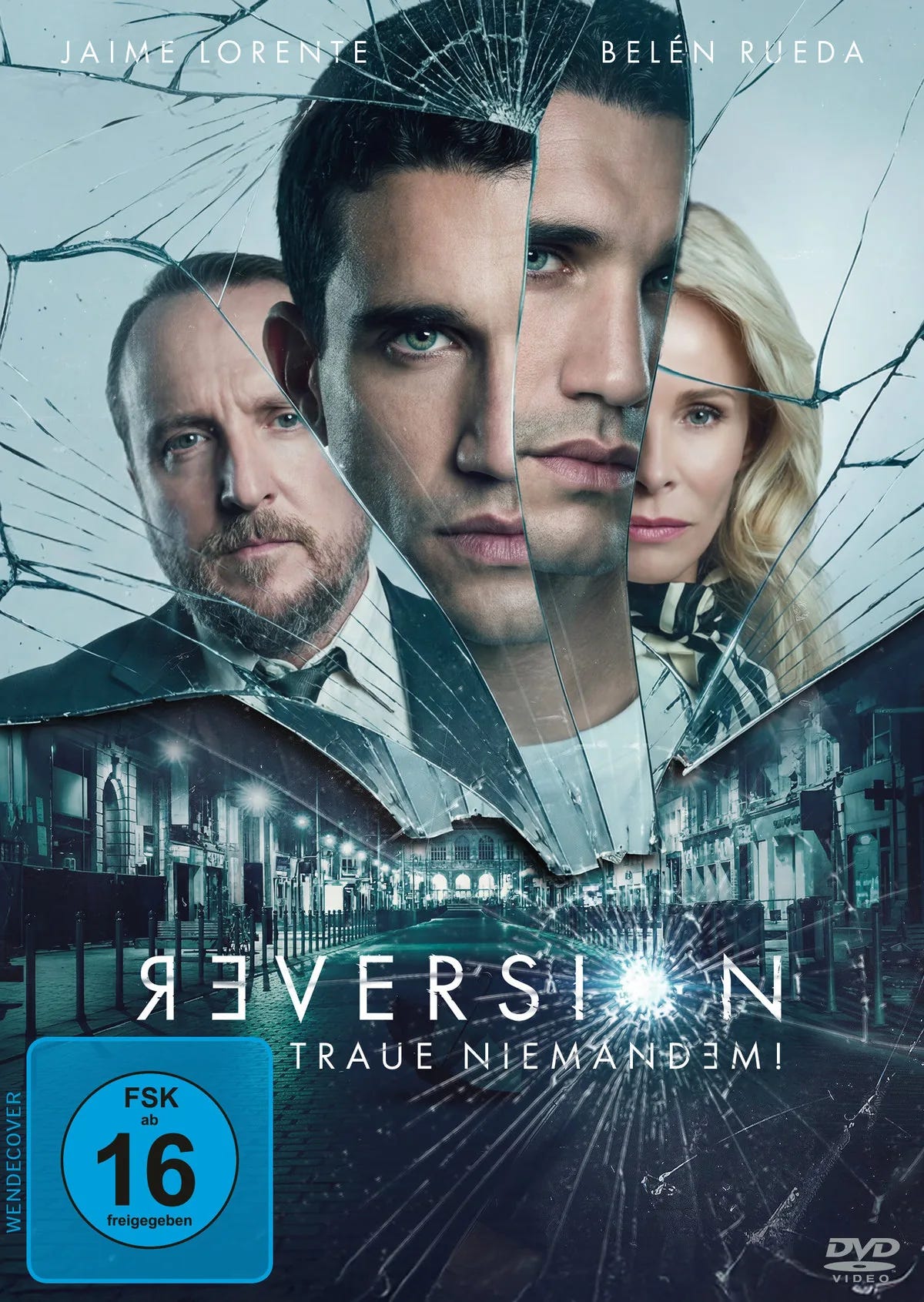DVD-Cover: Reversion - Traue niemandem!. Regie: Jacob Santana