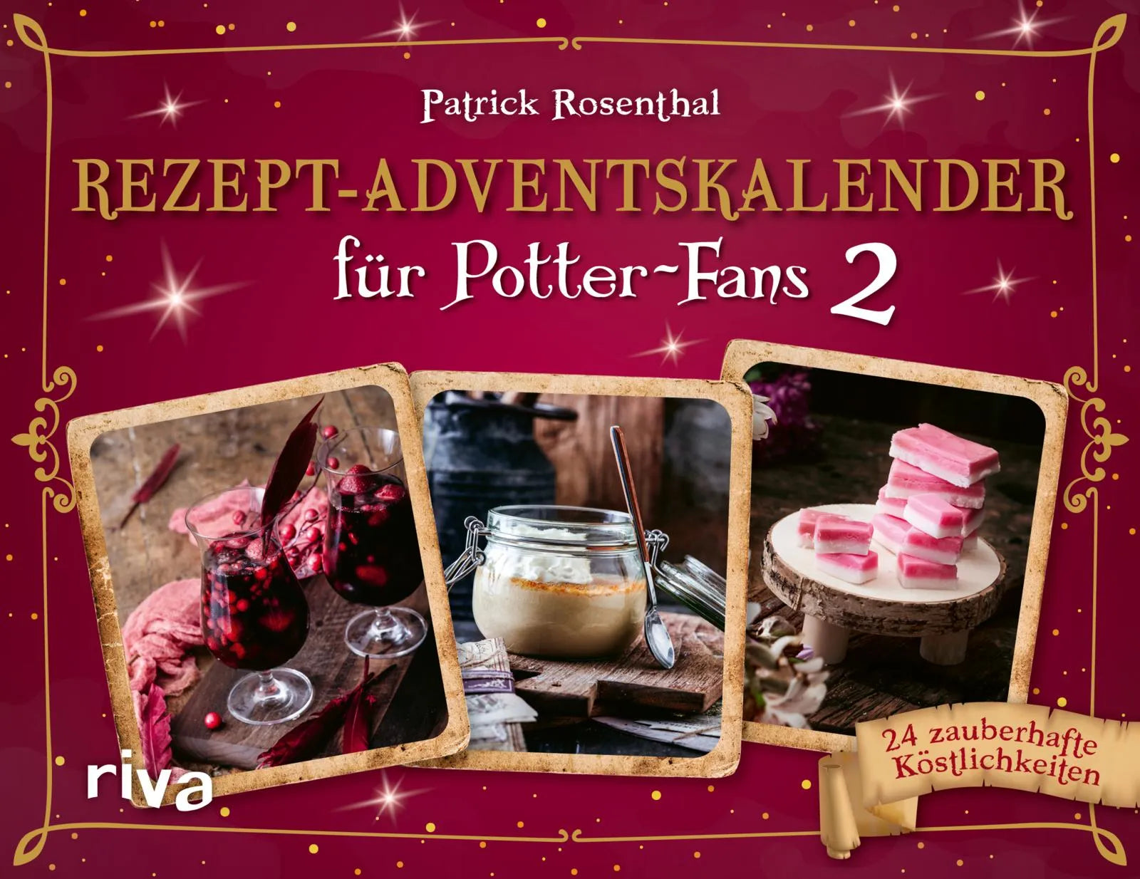 Buchcover von 'Rezept-Adventskalender für Potter-Fans 2' - Gebundene Ausgabe von Patrick Rosenthal