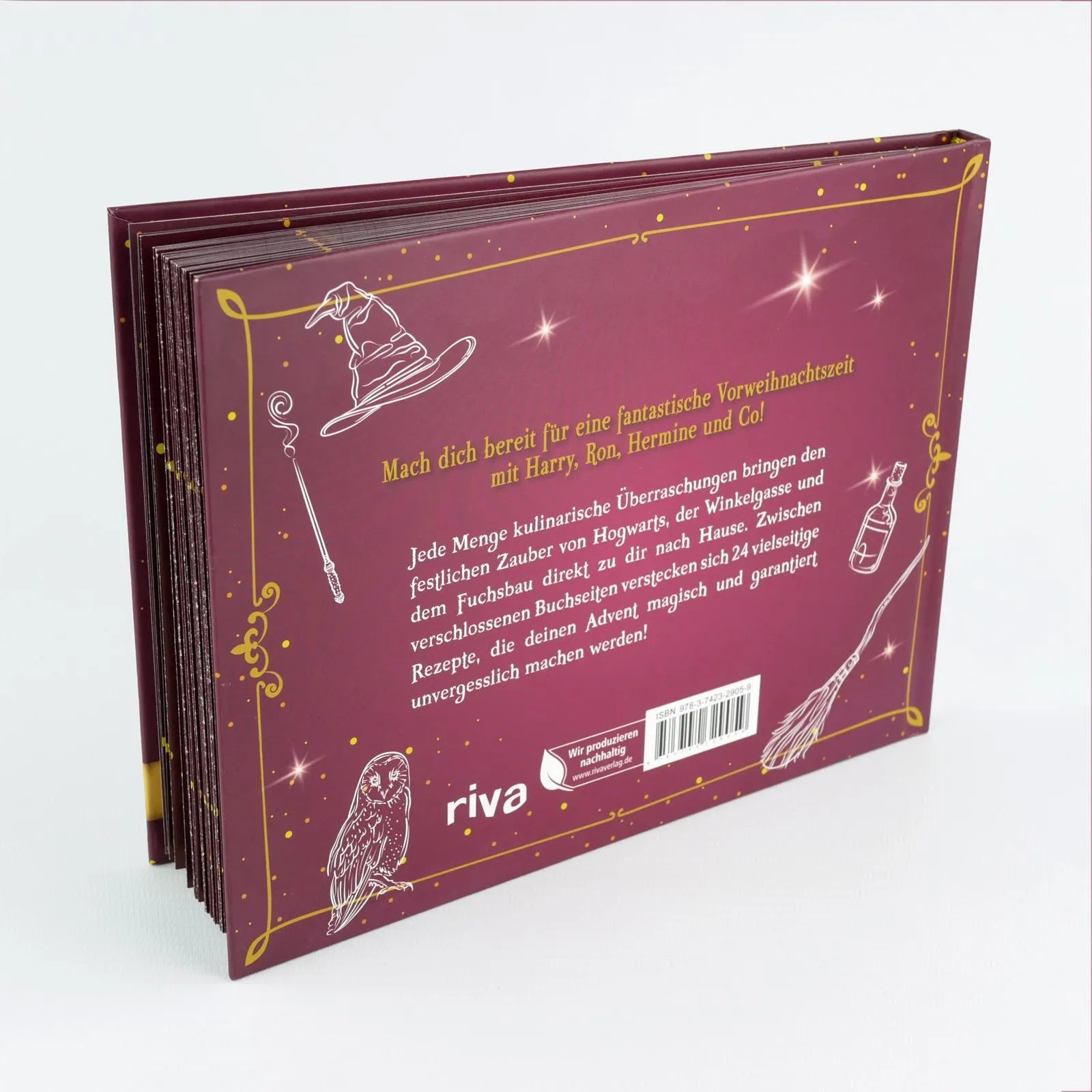 Innenansicht von 'Rezept-Adventskalender für Potter-Fans 2' - Gebundene Ausgabe