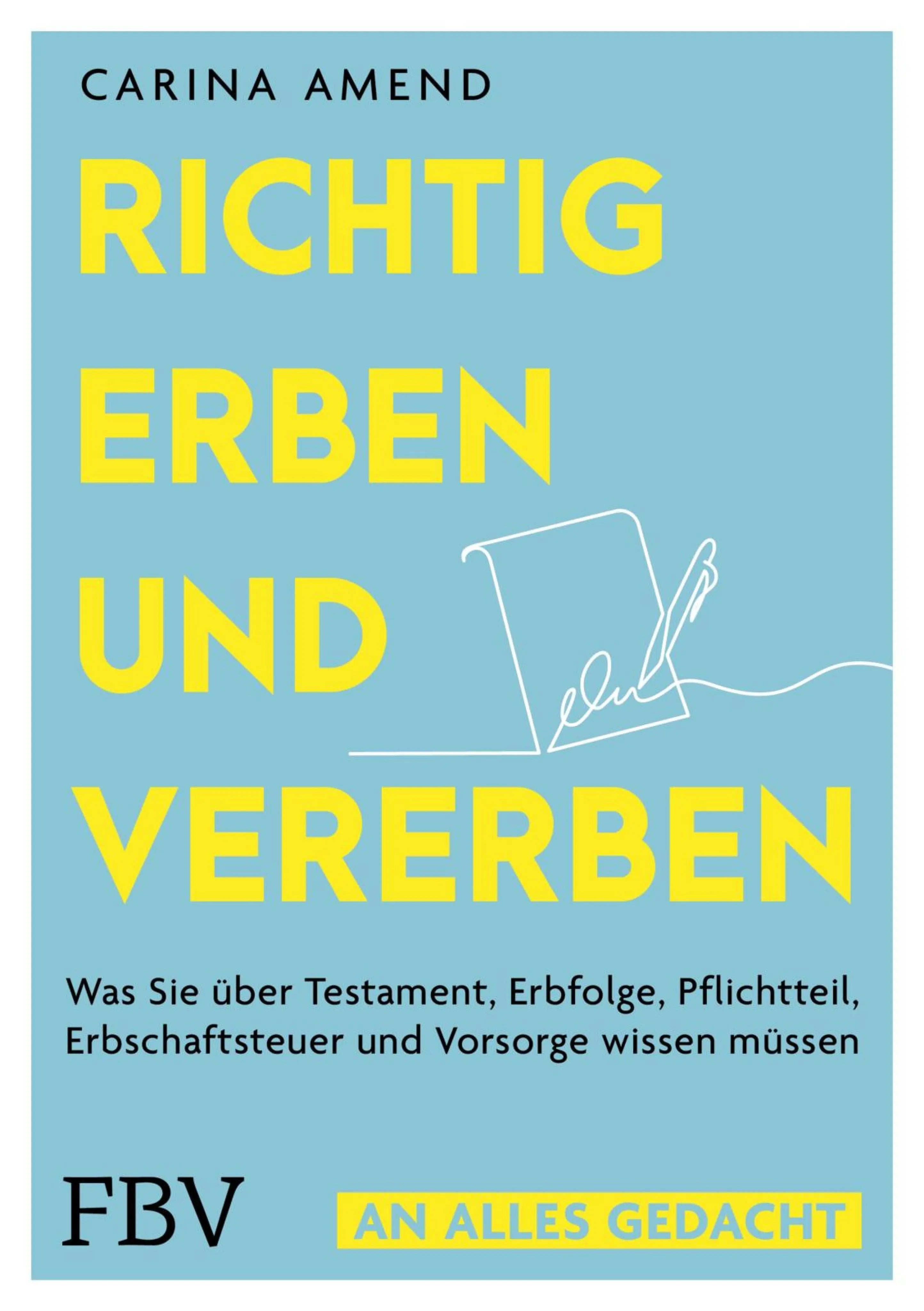 Cover: Richtig erben und vererben (E-Book) von Carina Amend