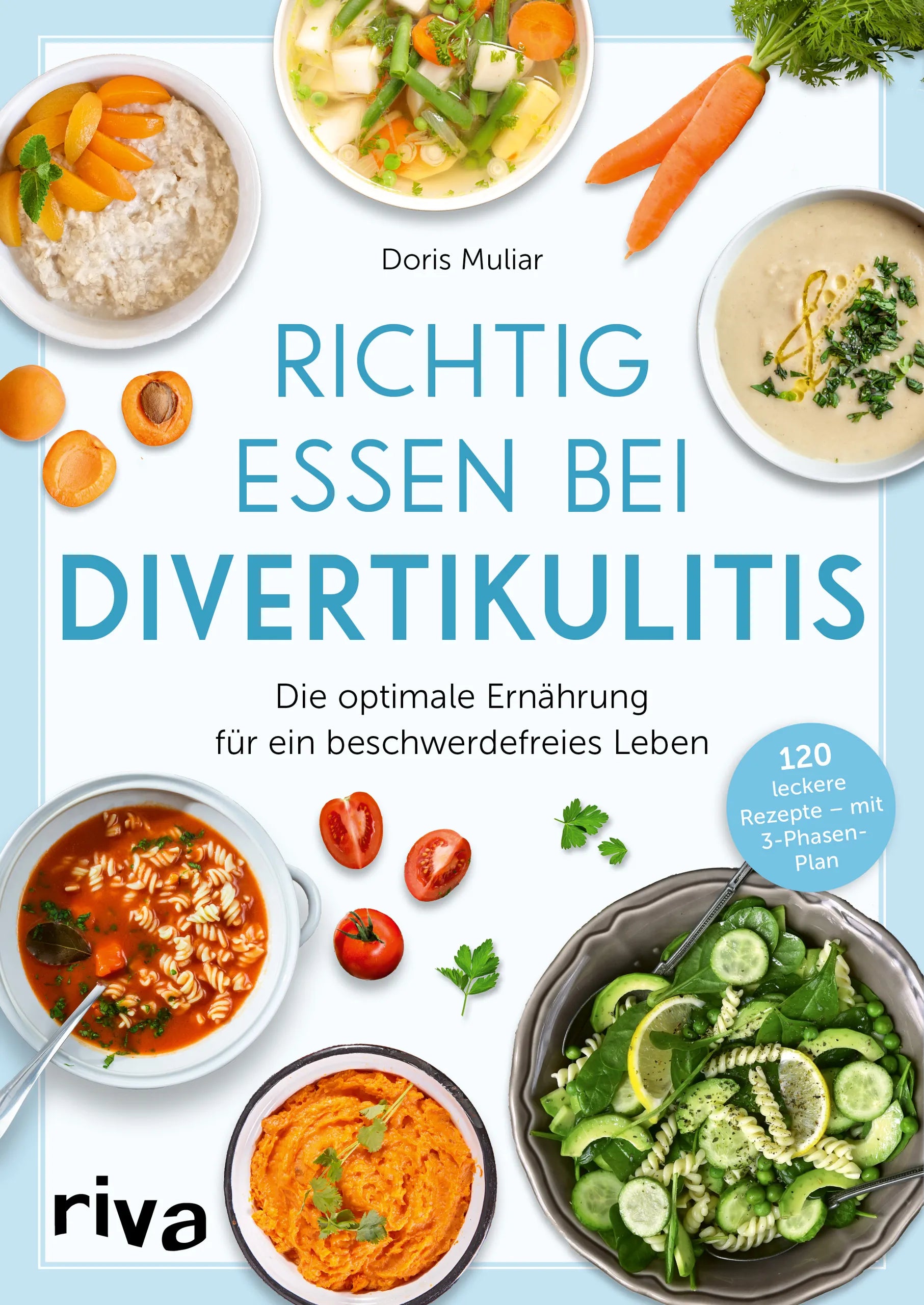 Buchcover von 'Richtig essen bei Divertikulitis' - Taschenbuch von Doris Muliar