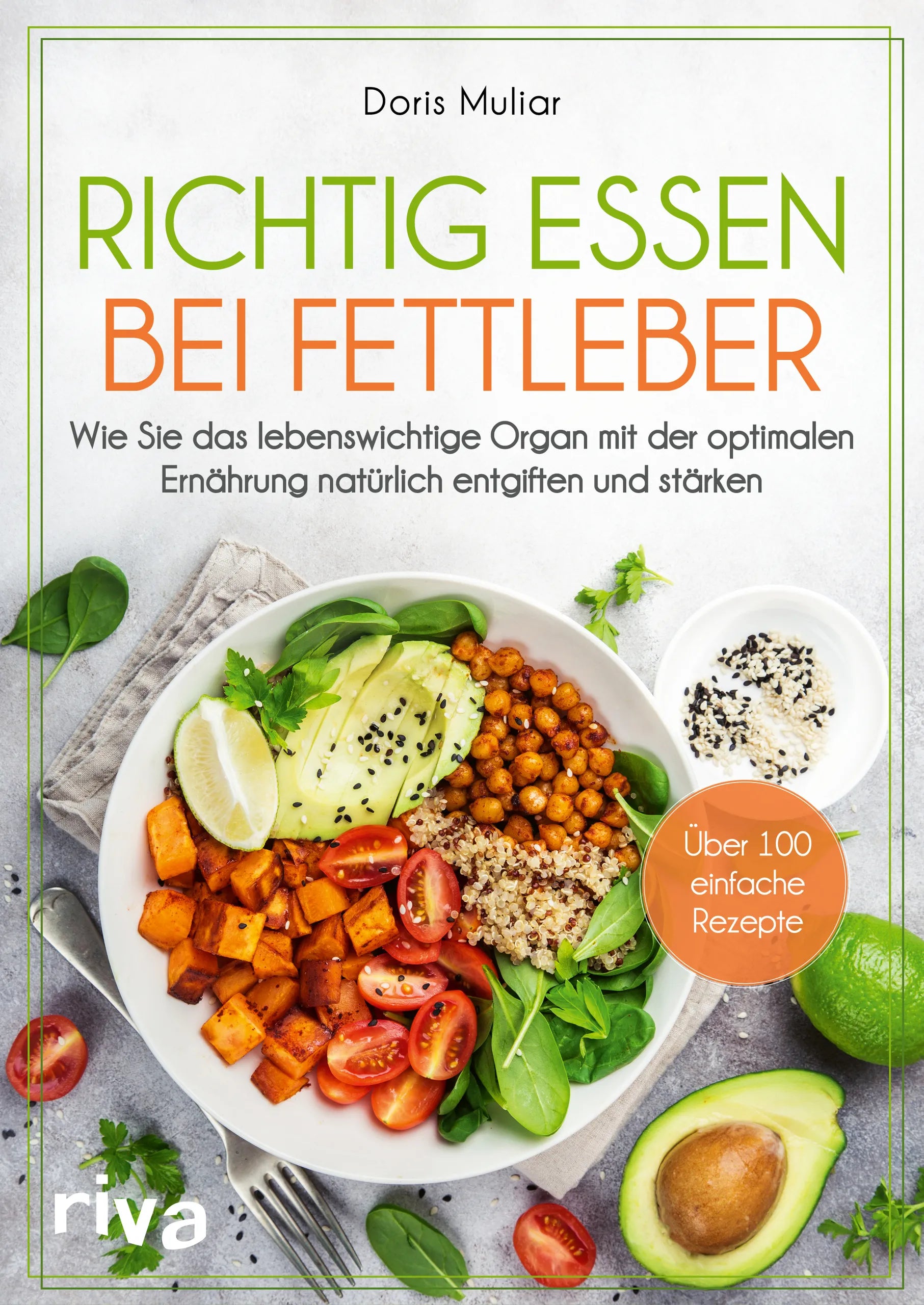 Buchcover von 'Richtig essen bei Fettleber' - Taschenbuch von Doris Muliar